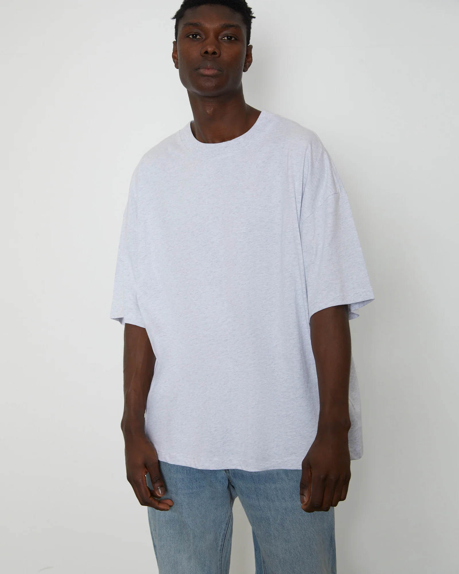 OG Oversized T-Shirt in Frost Marle - Image 5