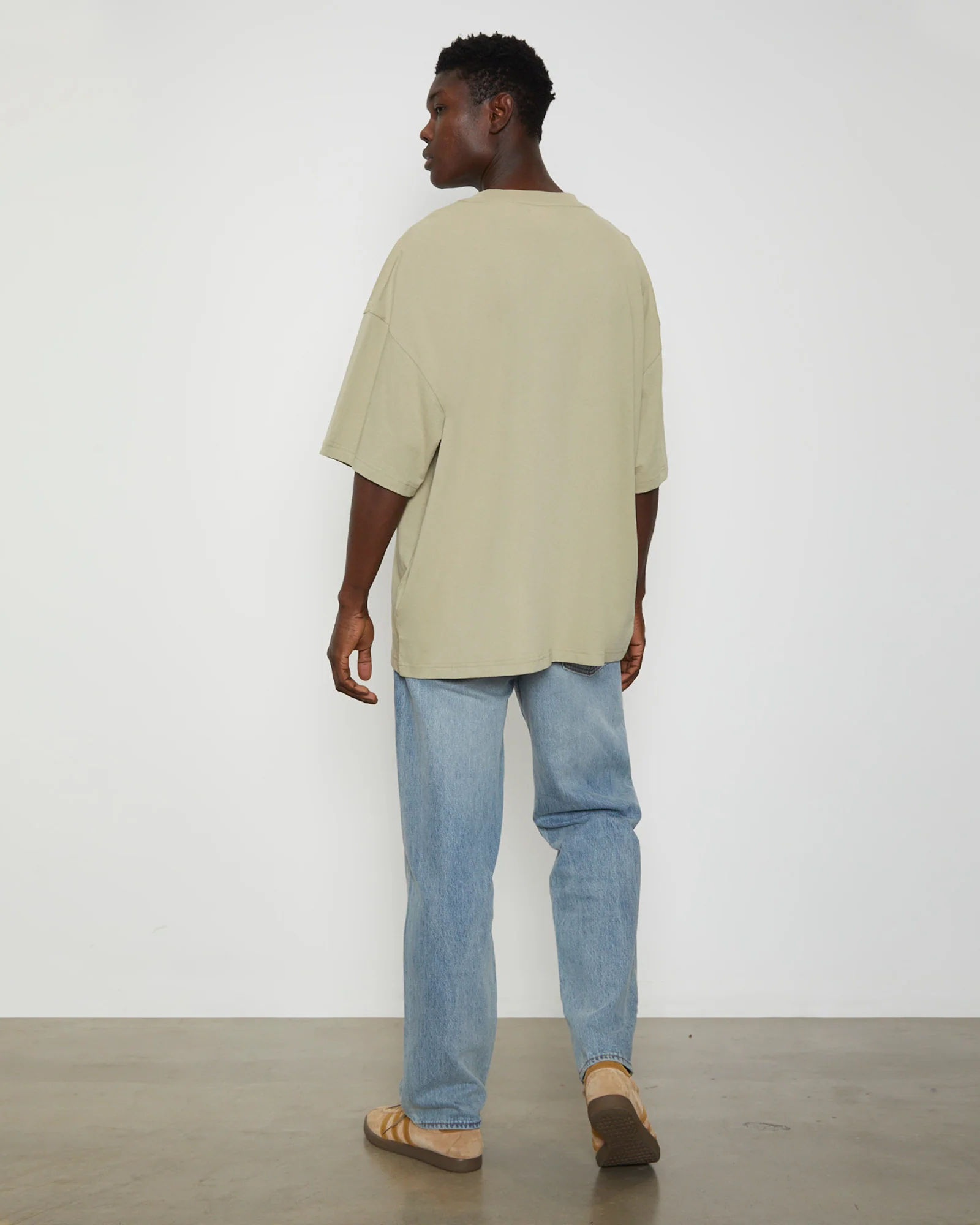 OG Oversized T-Shirt in Sand - Image 4