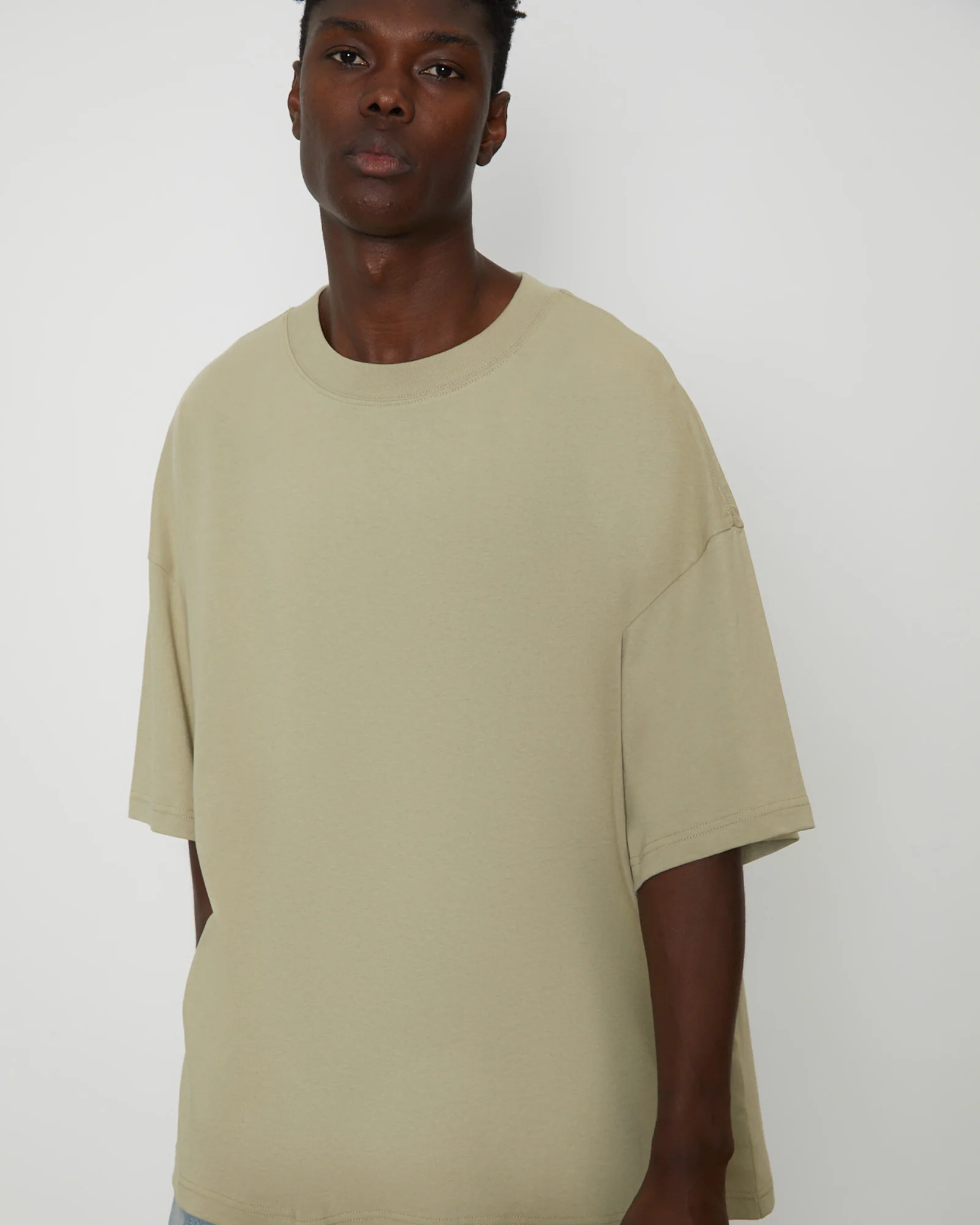 OG Oversized T-Shirt in Sand - Image 5