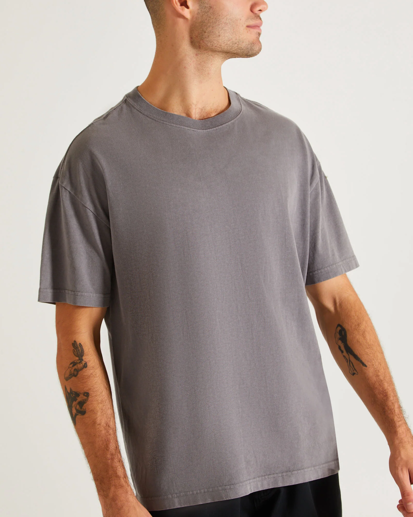 OG Vintage T-Shirt Pewter Grey - Image 5