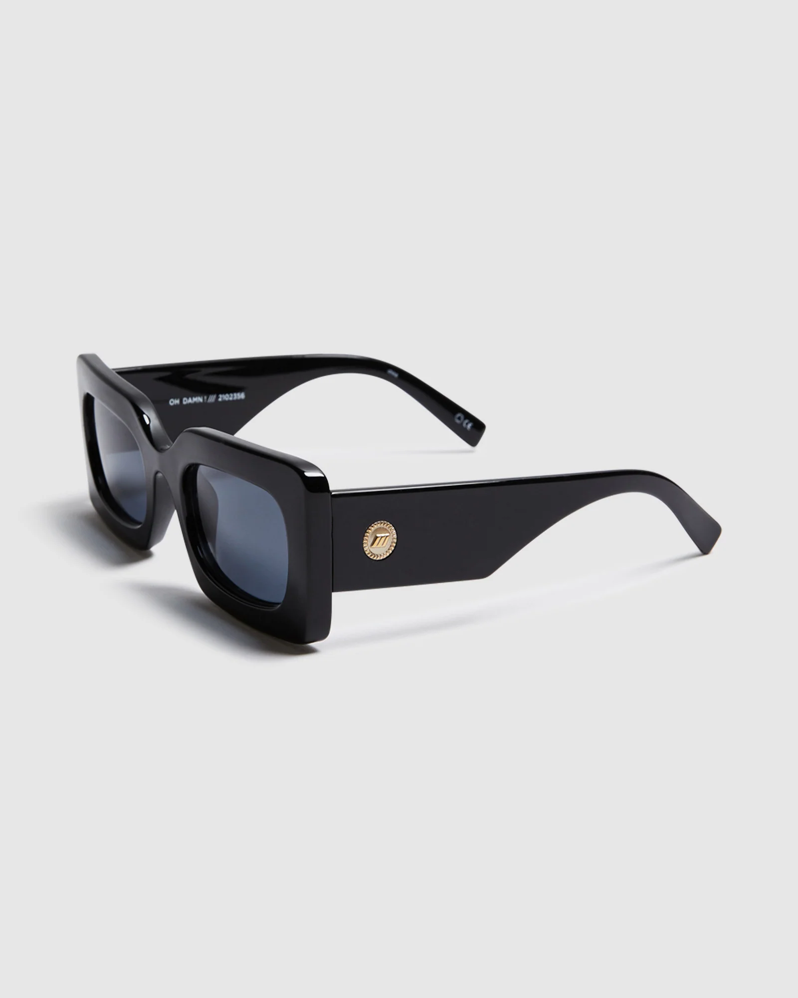 Oh Damn! Sunglasses Black - Image 3