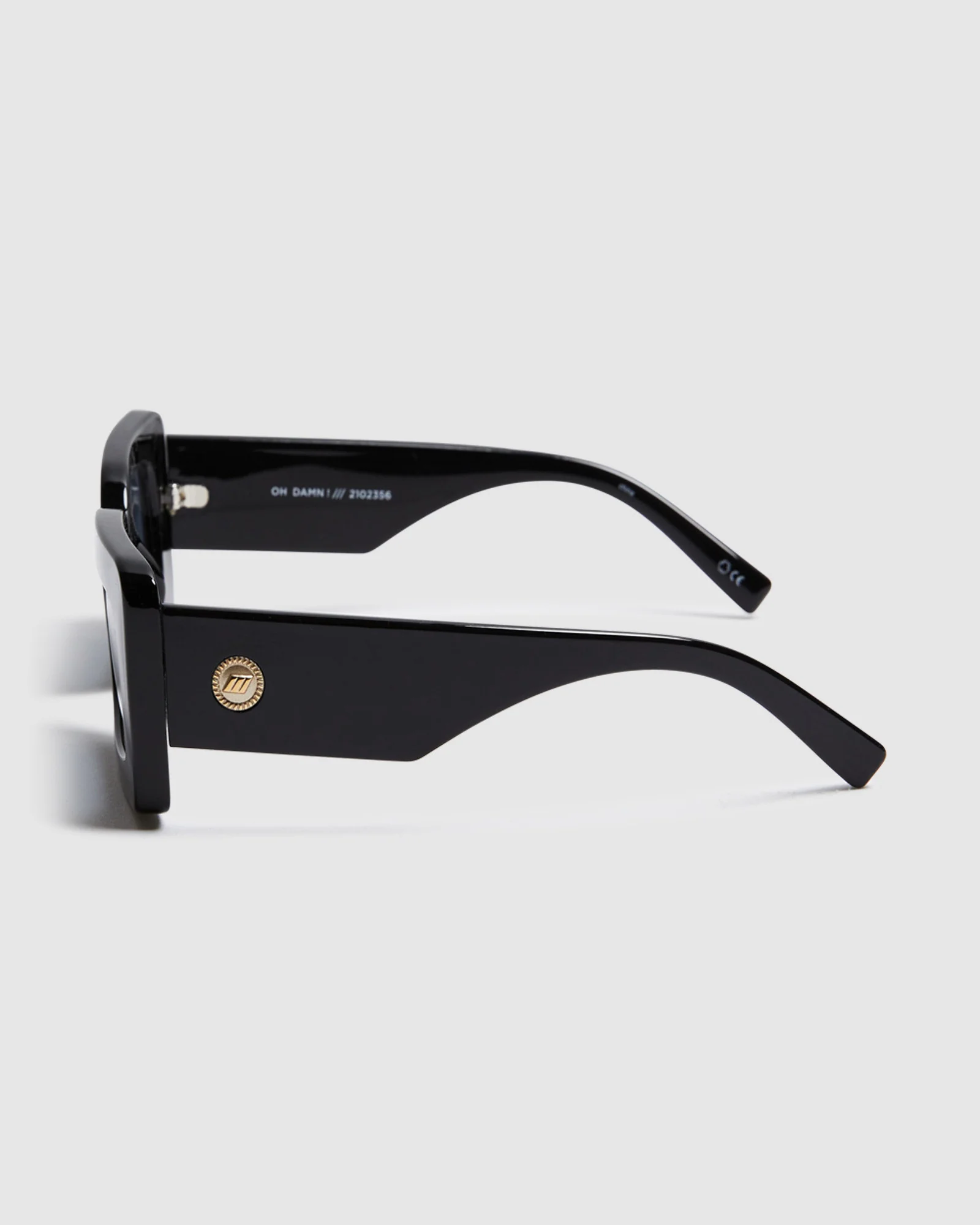 Oh Damn! Sunglasses Black - Image 4