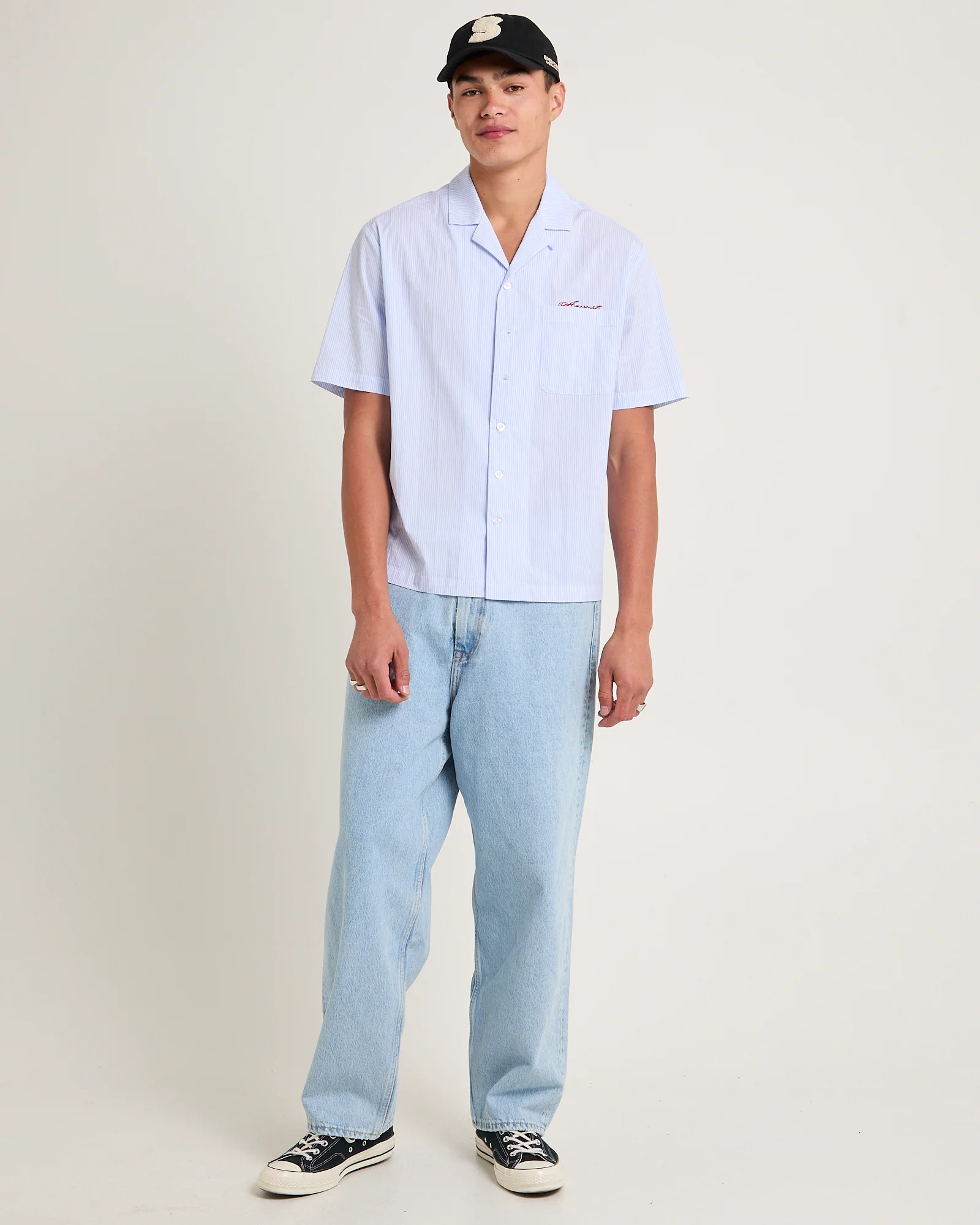 Omar Baggy Denim Jeans Stream Light Retro - Image 3