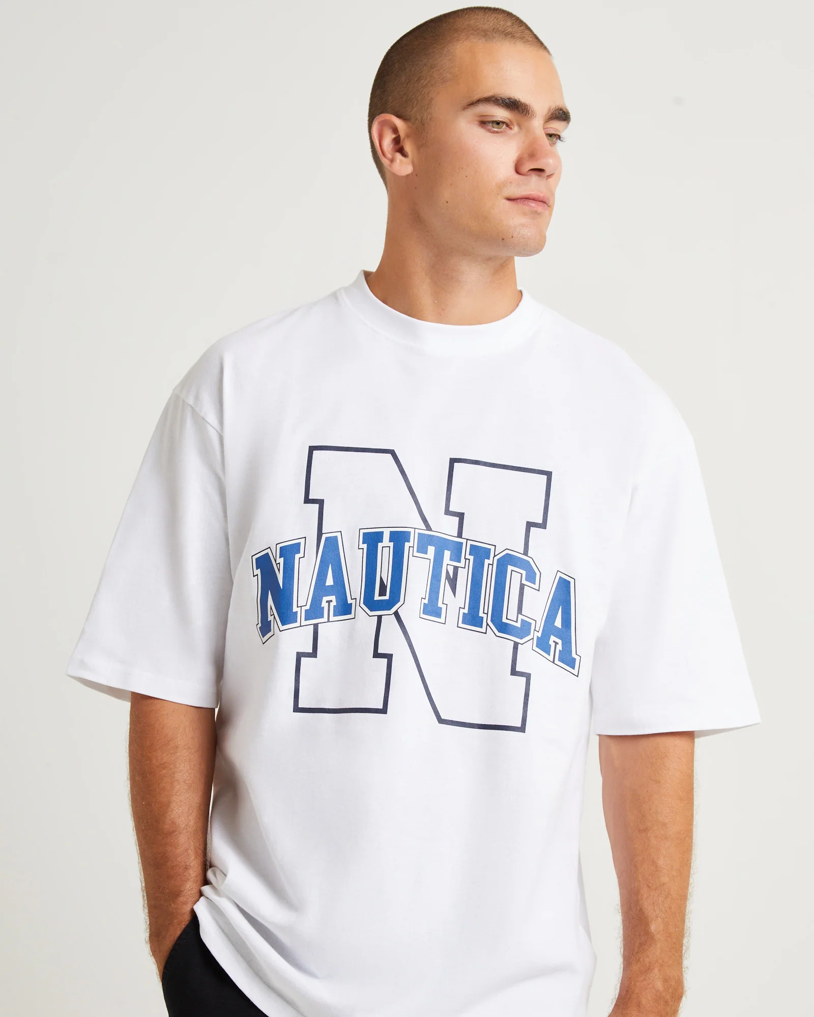 Omega Short Sleeve T-Shirt White - Image 5