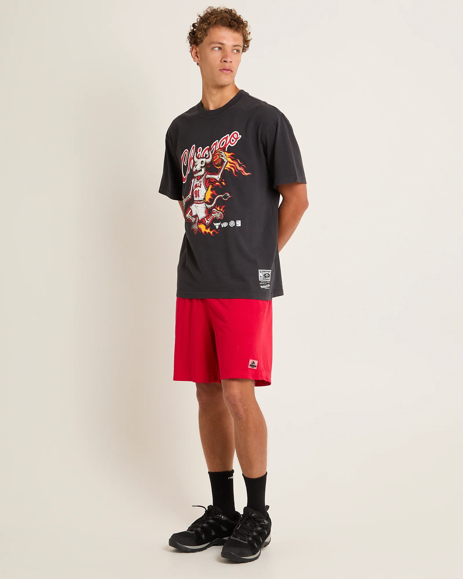 On Fire Chicago Bulls T-shirt - Image 4