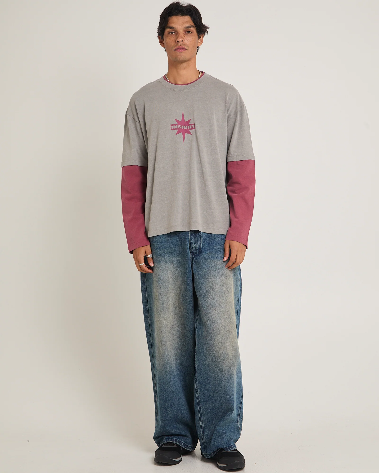 Orb Double Layer Long Sleeve T-Shirt - Image 3