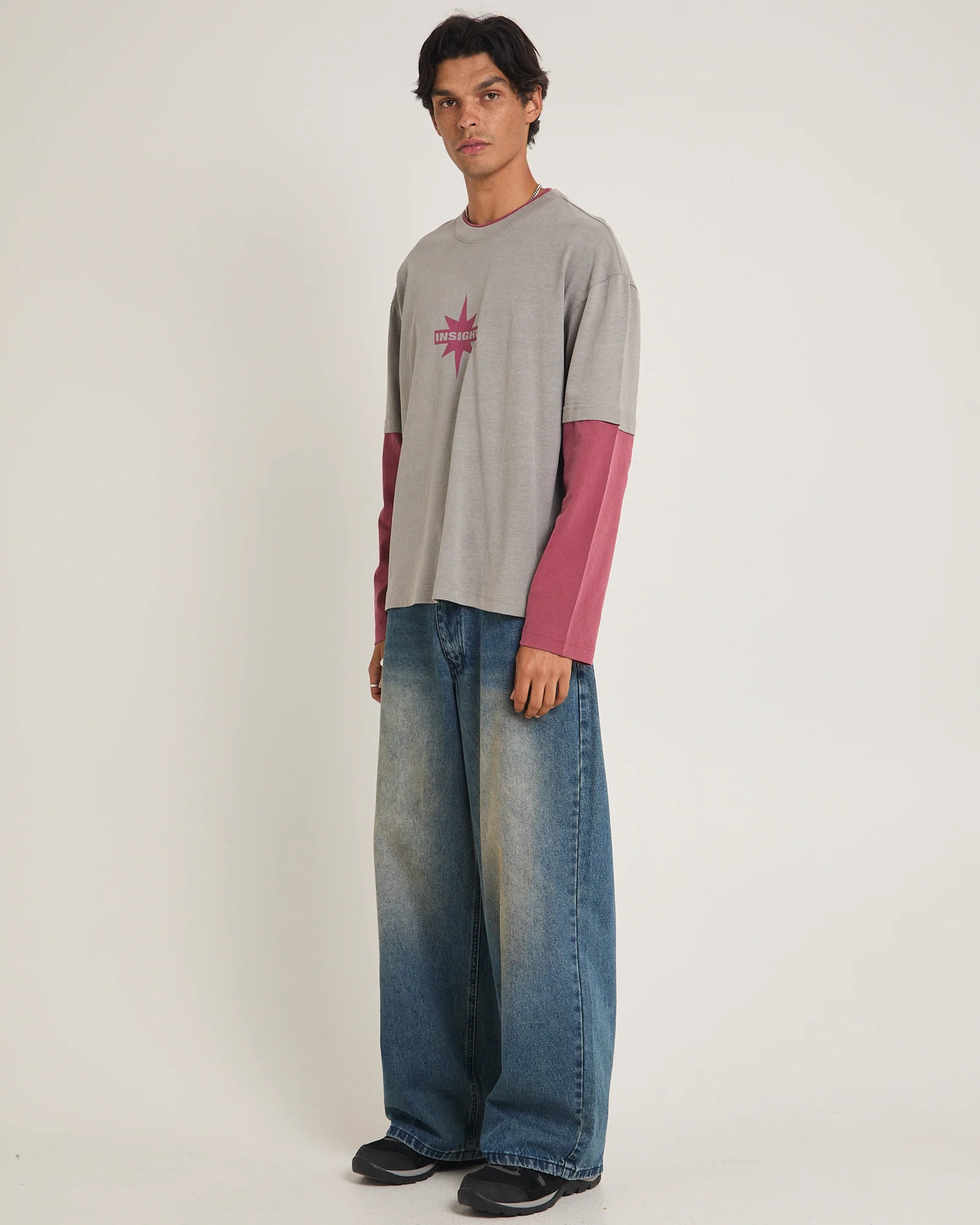 Orb Double Layer Long Sleeve T-Shirt - Image 4