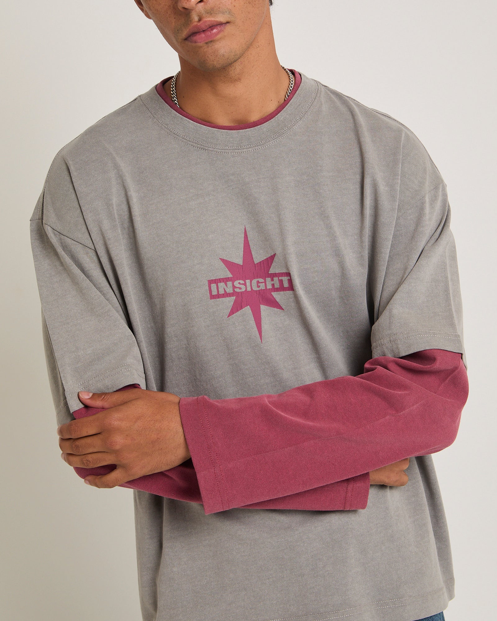 Orb Double Layer Long Sleeve T-Shirt - Image 5