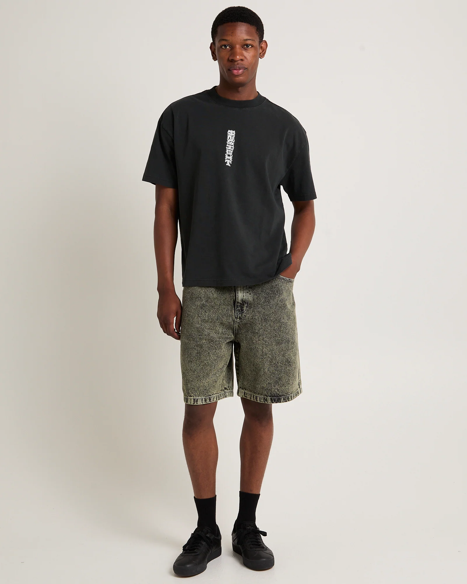 Oregon Overdyed Denim Jorts - Image 3