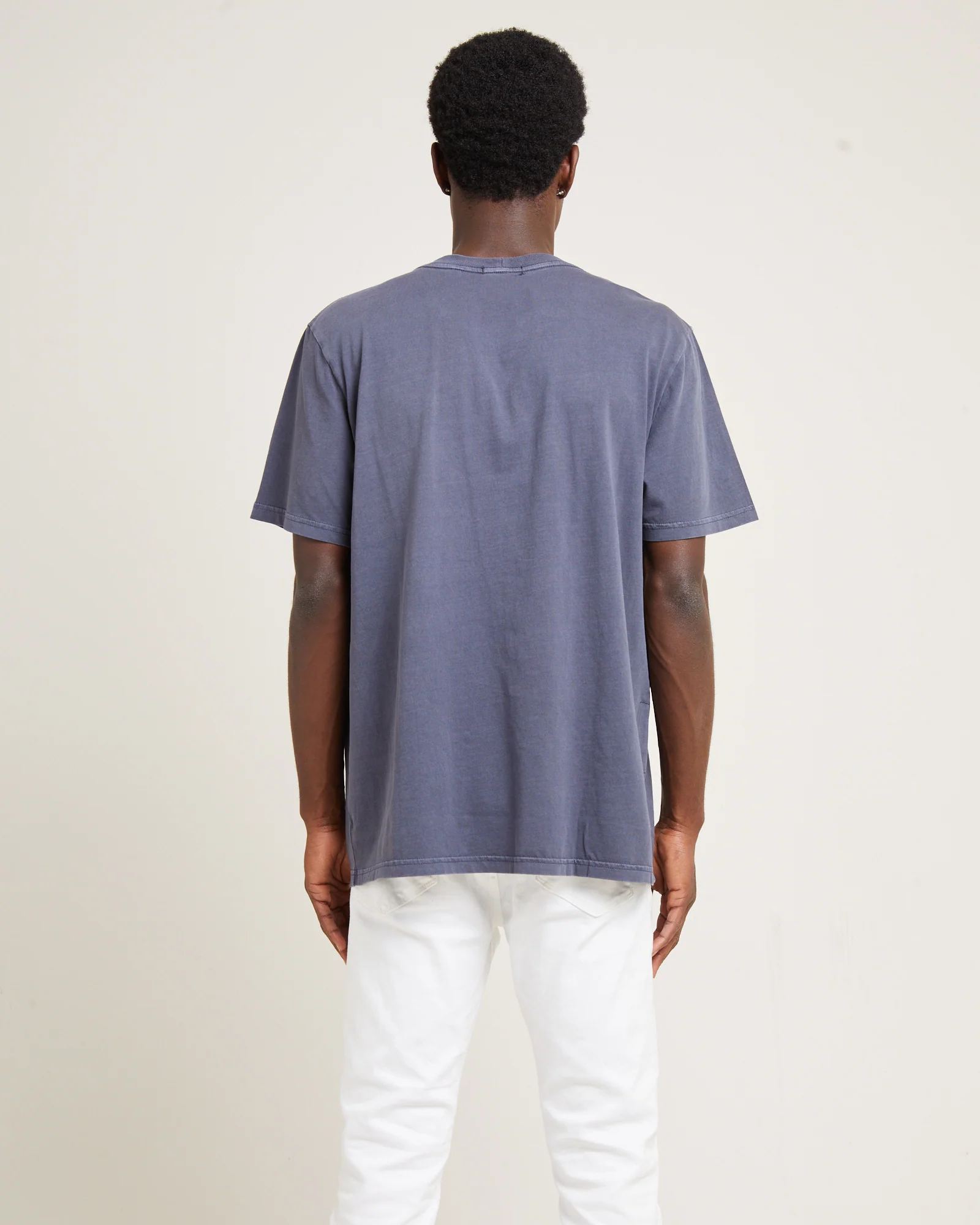 Organic Neuw Band Short Sleeve T-Shirt Grey - Image 2