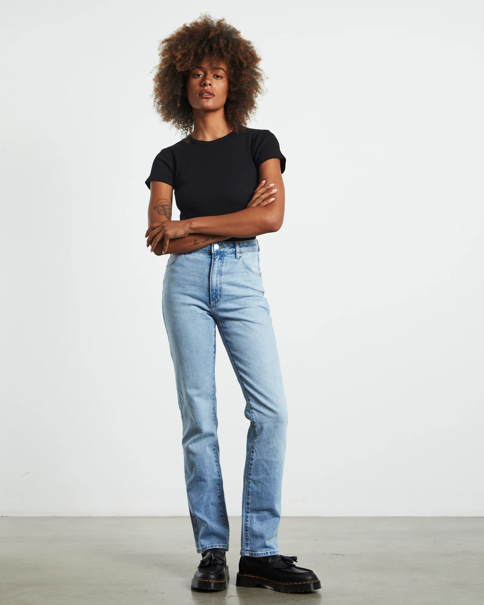 Original Straight Leg Jeans Long Sunshine Blue - Image 3