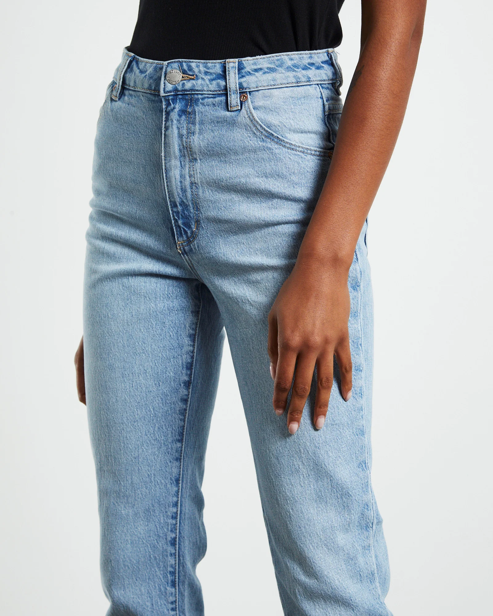 Original Straight Leg Jeans Long Sunshine Blue - Image 5
