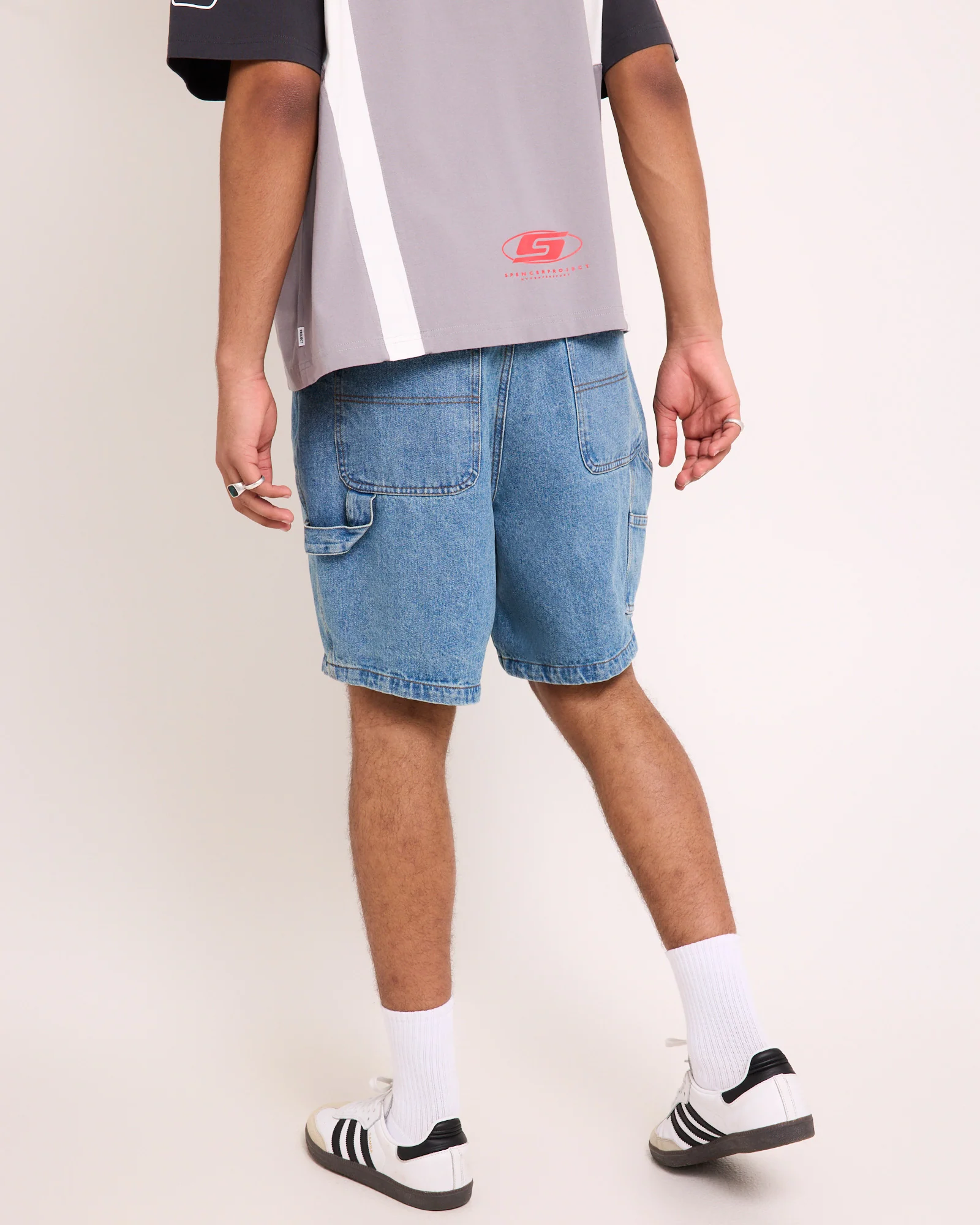 Oslo Carpenter Denim Shorts - Image 2