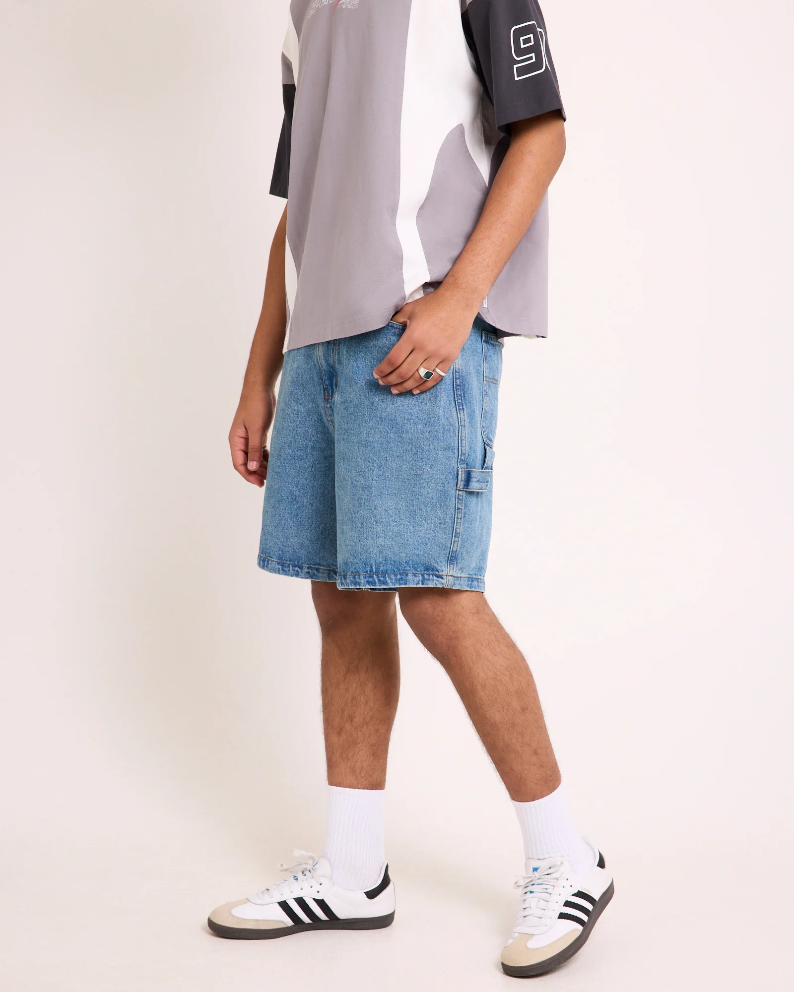 Oslo Carpenter Denim Shorts - Image 4