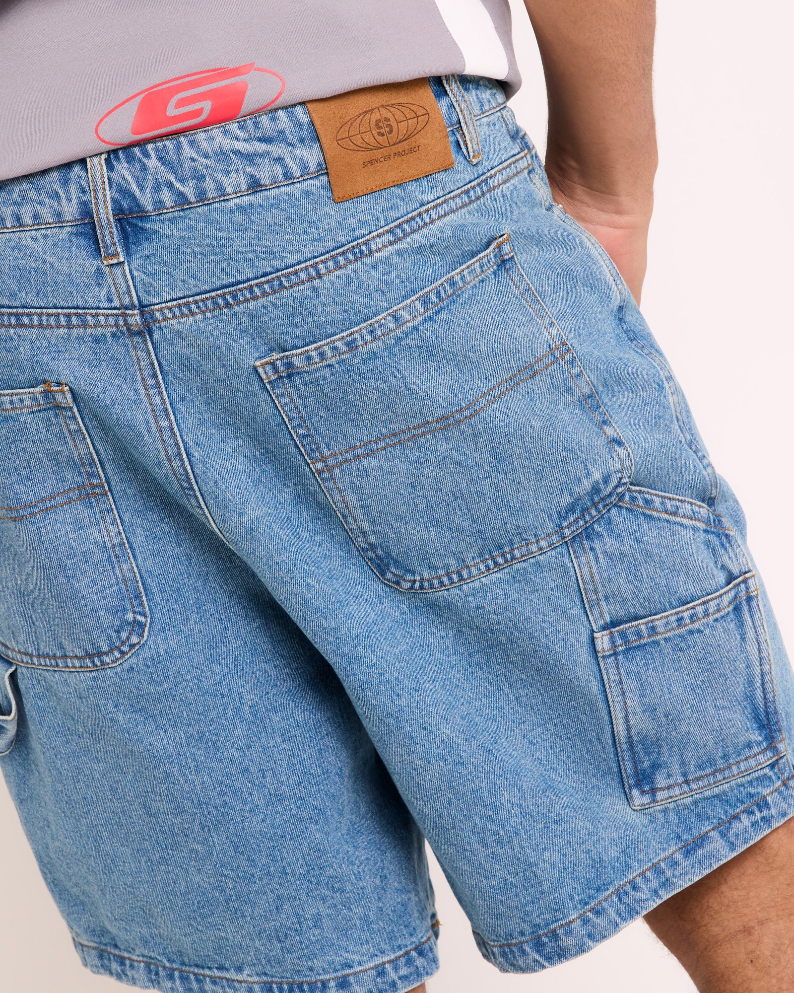 Oslo Carpenter Denim Shorts - Image 5