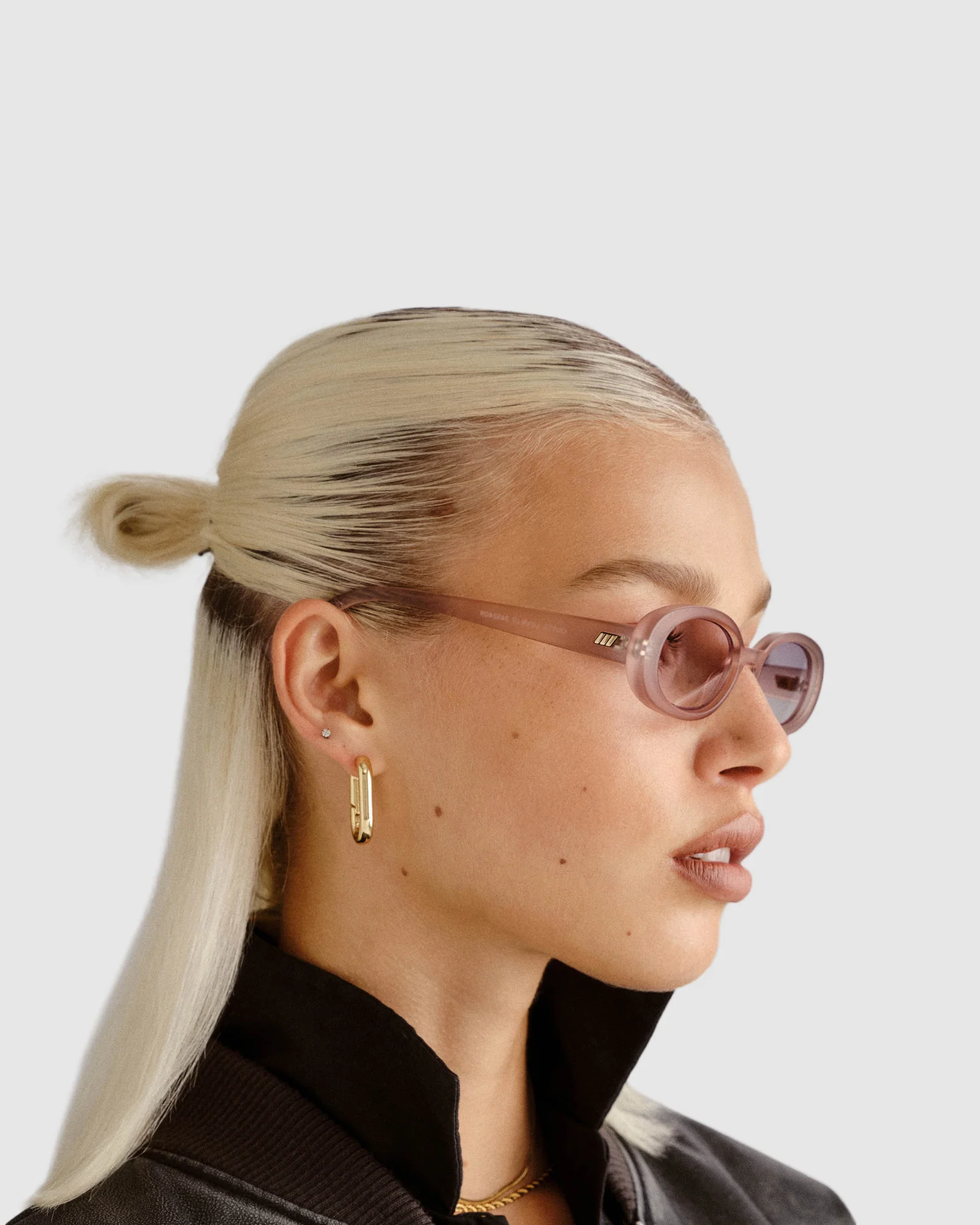 Outta Love Matte Oyster Sunglasses - Image 5