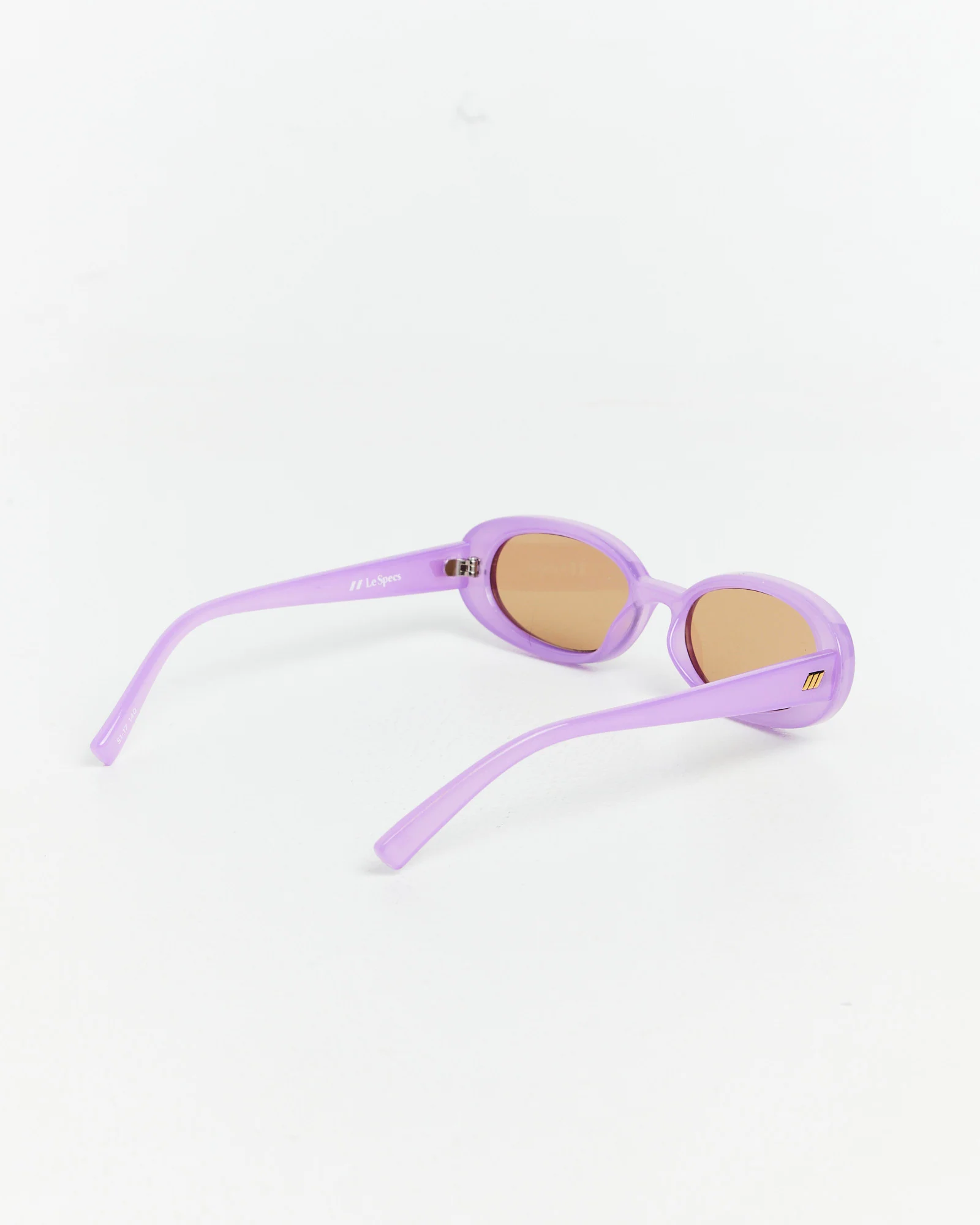Outta Love Milky Digital Sunglasses Lavender/Light Brown Mono - Image 4