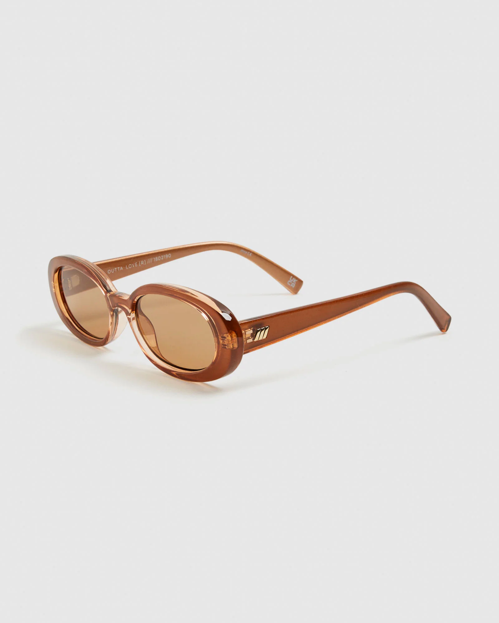 Outta Love Sunglasses Caramel - Image 3