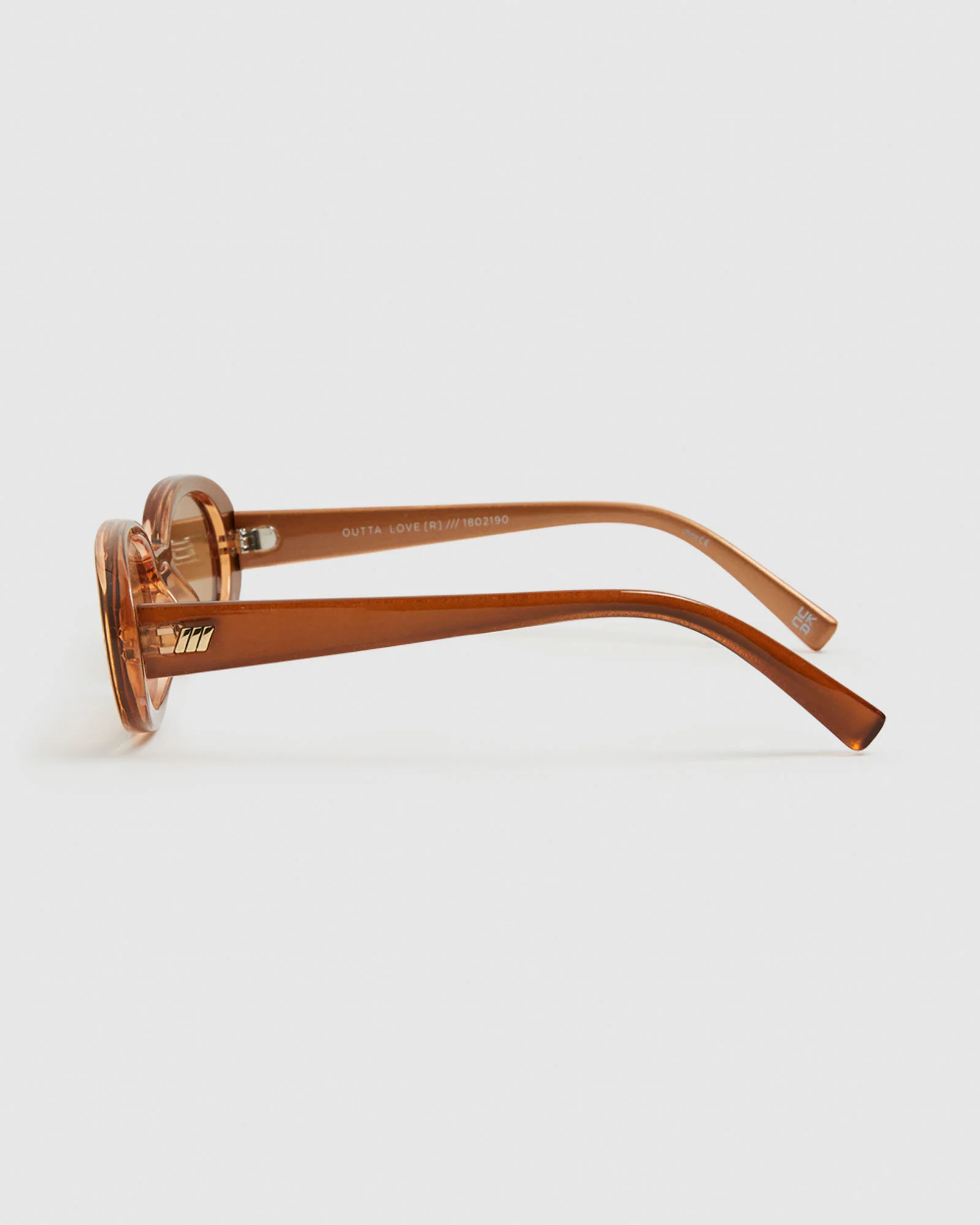 Outta Love Sunglasses Caramel - Image 4