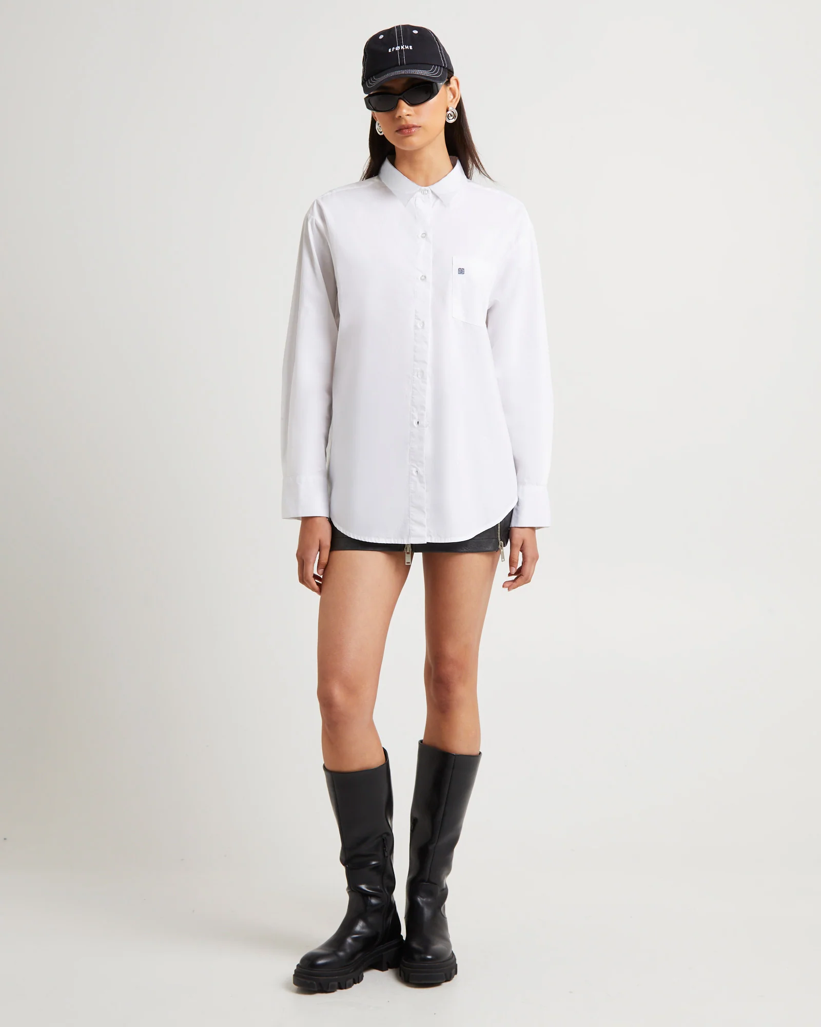 Oversized Poplin Shirt - Image 3