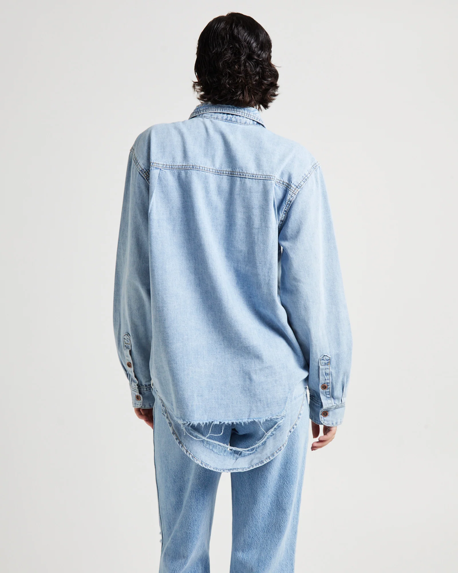 Pacifica Classic Everyday Denim Shirt - Image 2