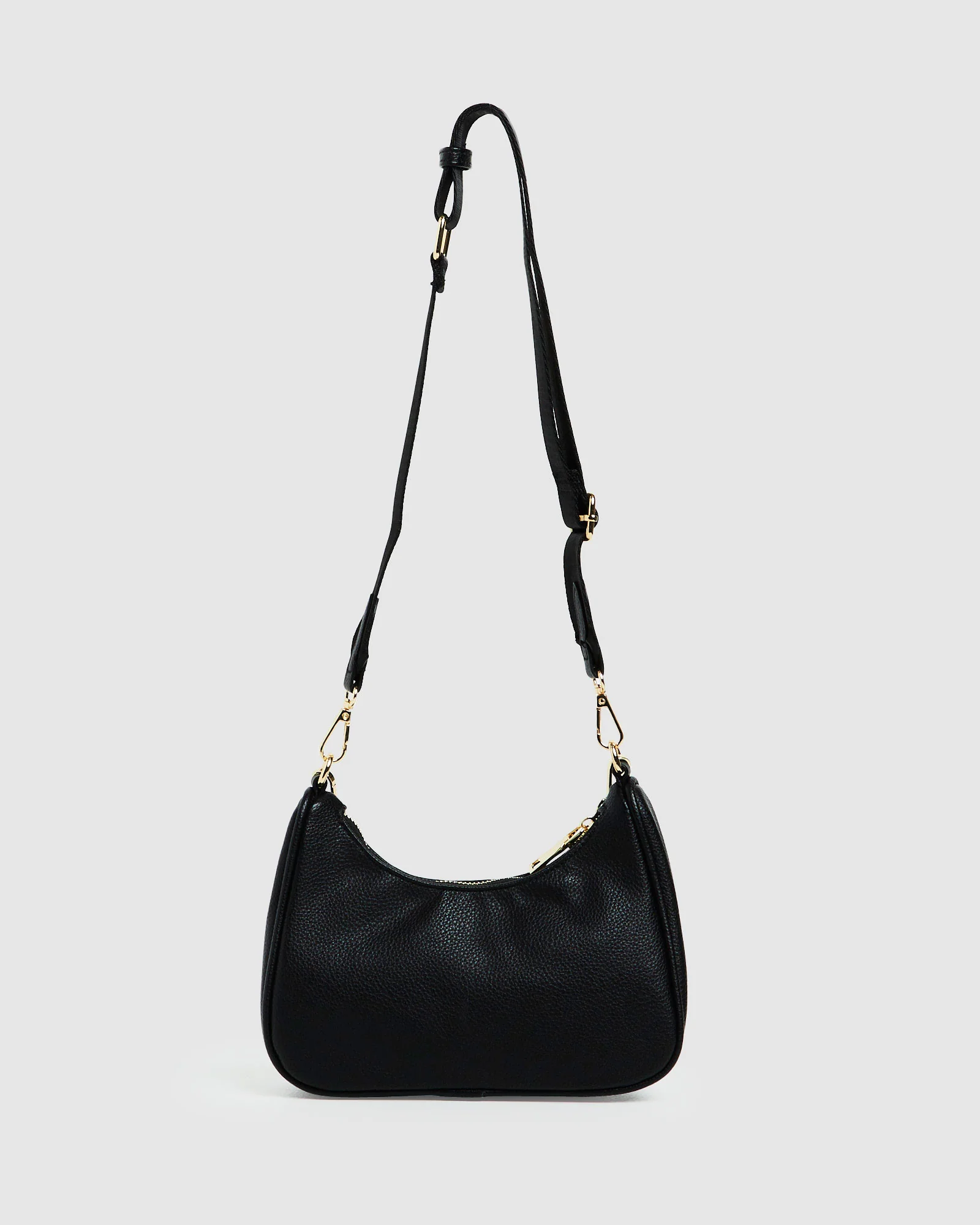 Paloma Handbag Pebble Black/Gold - Image 3