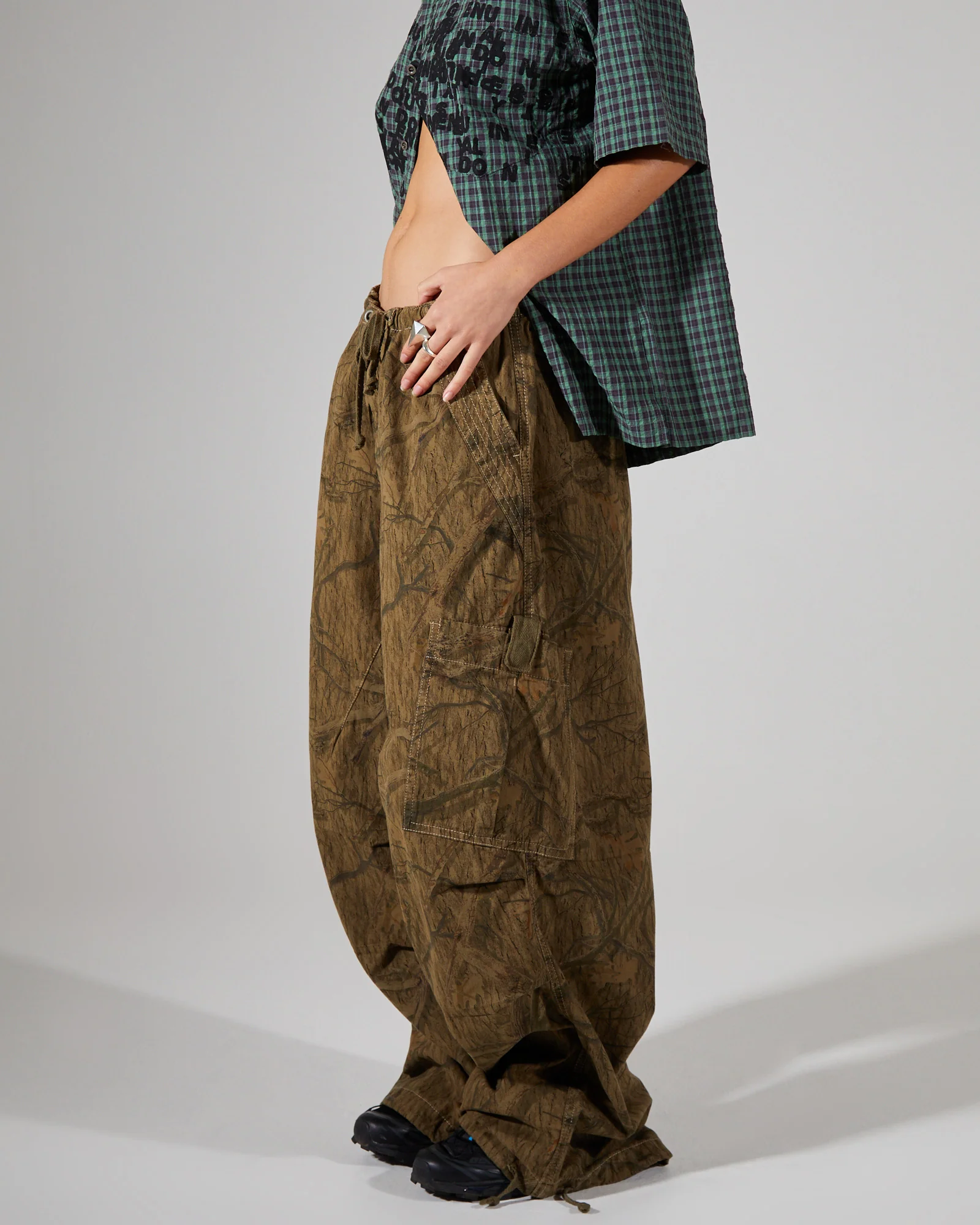 Parachute Pants Forest Camo - Image 4
