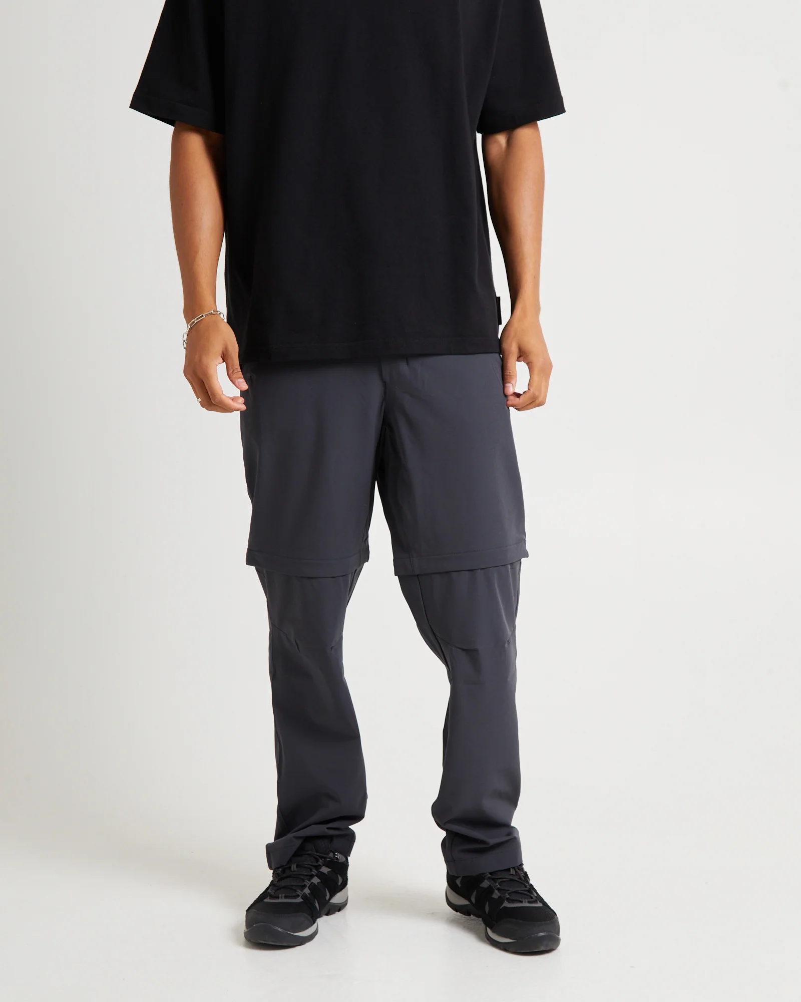 Paramount Convertible Pants Asphalt - Image 3