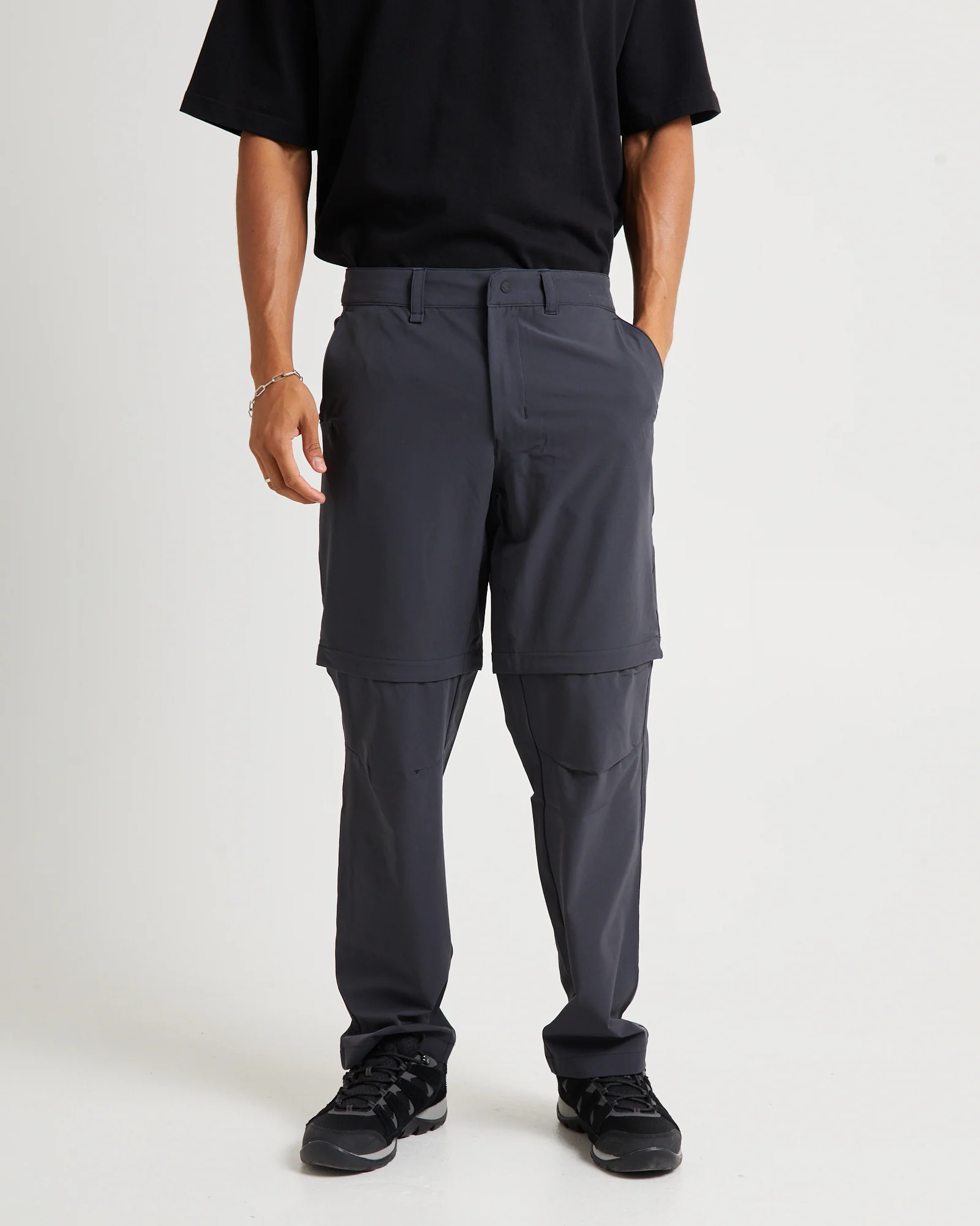 Paramount Convertible Pants Asphalt - Image 4