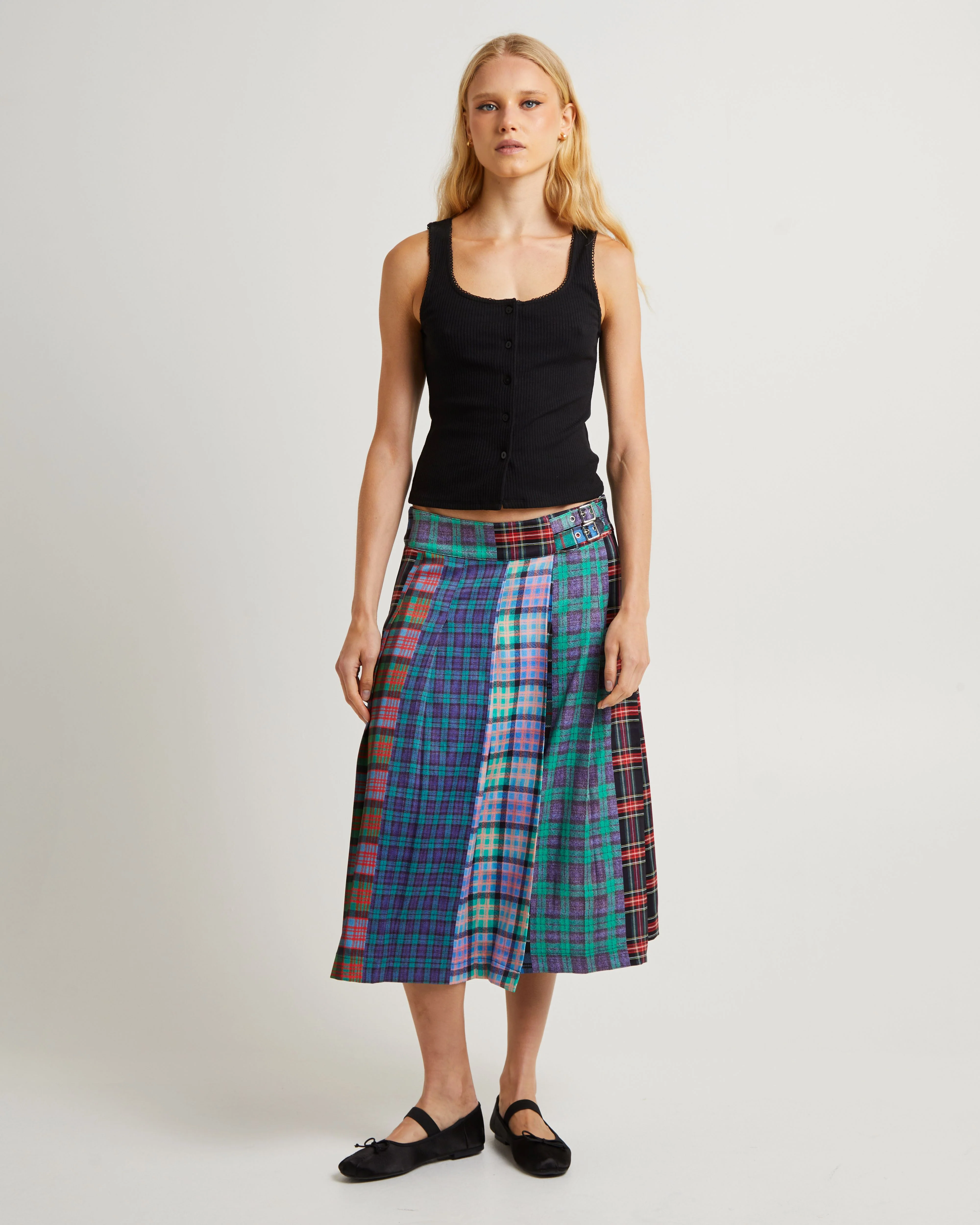 Paris Texas Midi Skirt - Image 3