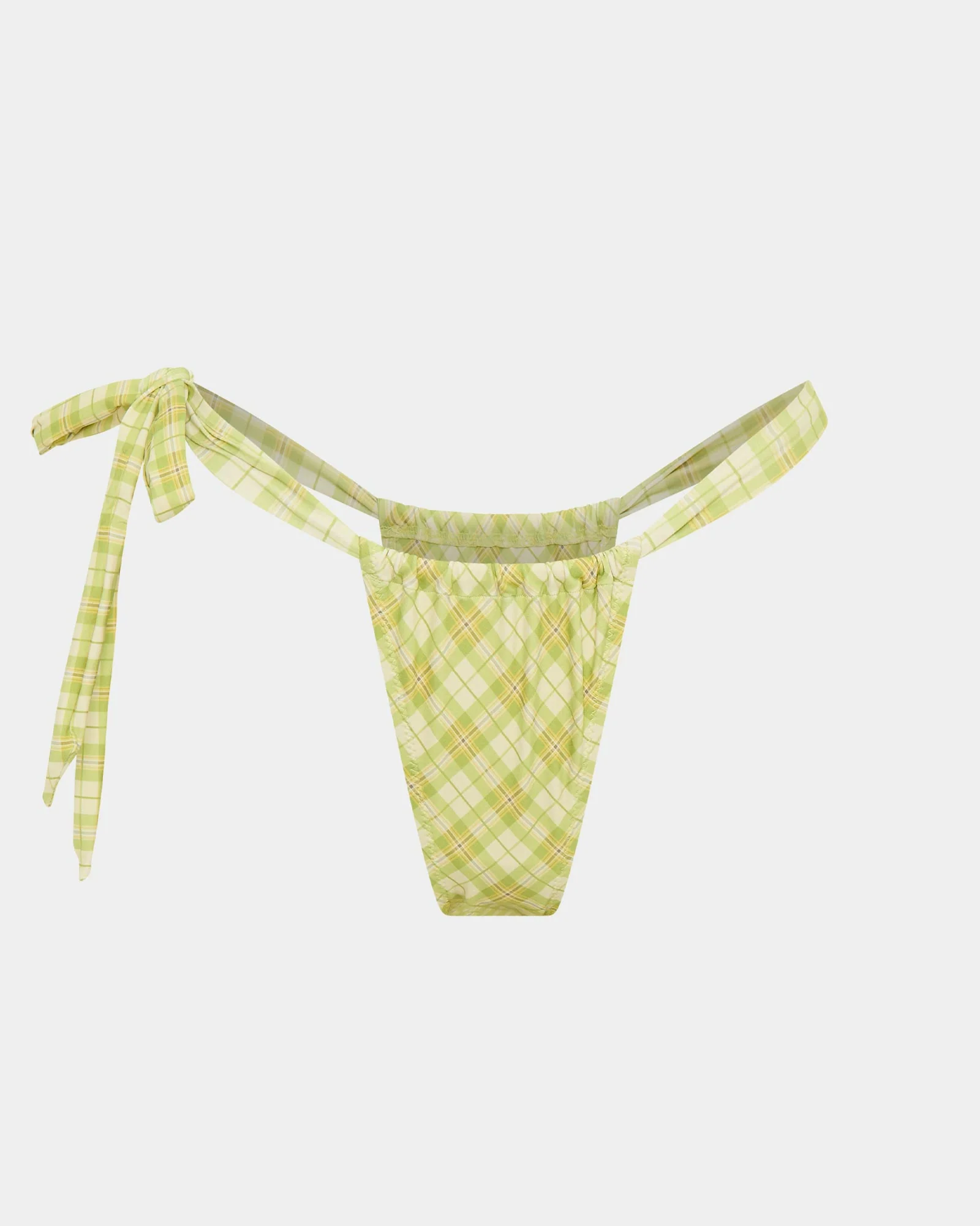 Parka Vintage Check Halter Bikini Set - Image 6