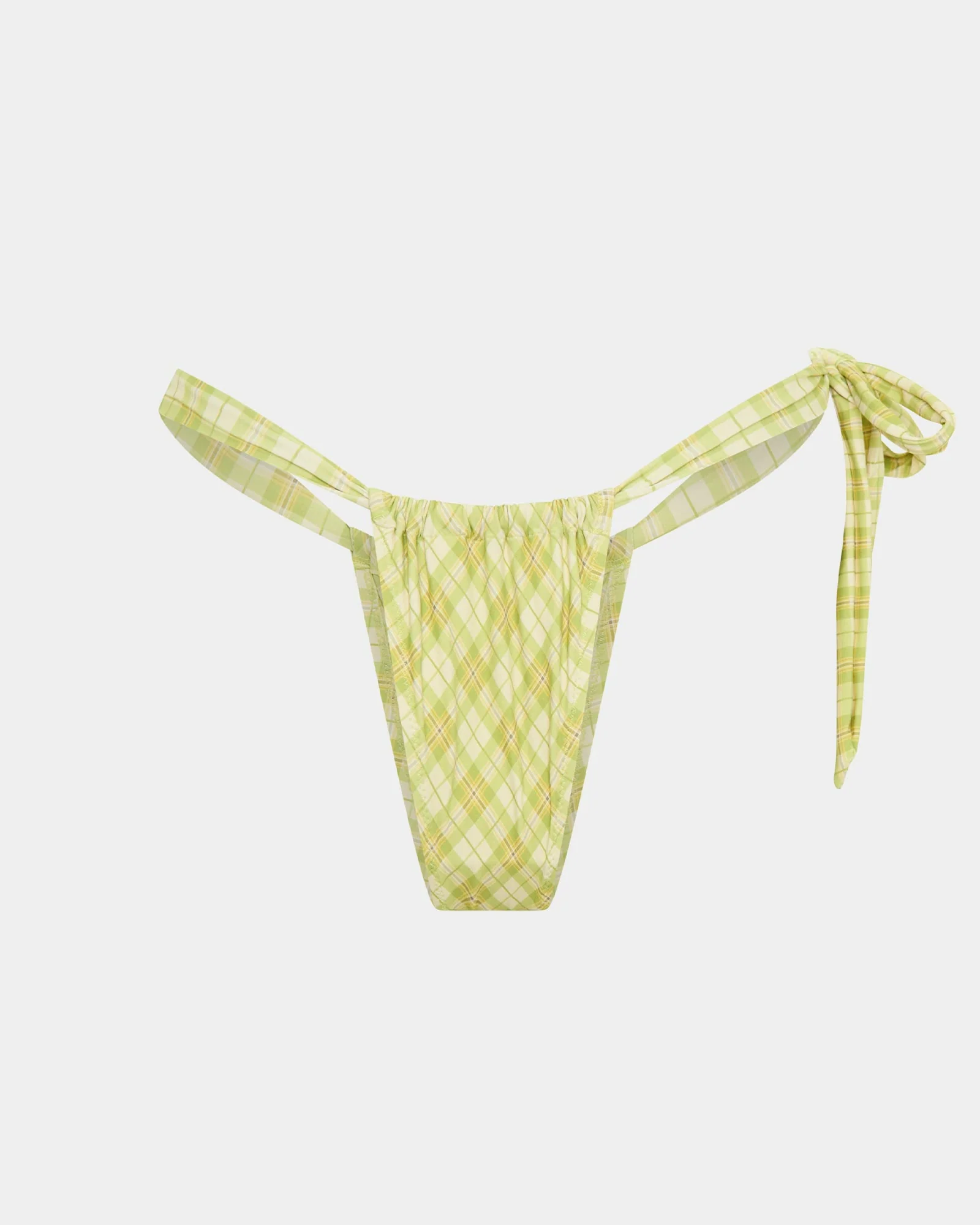 Parka Vintage Check Halter Bikini Set - Image 7