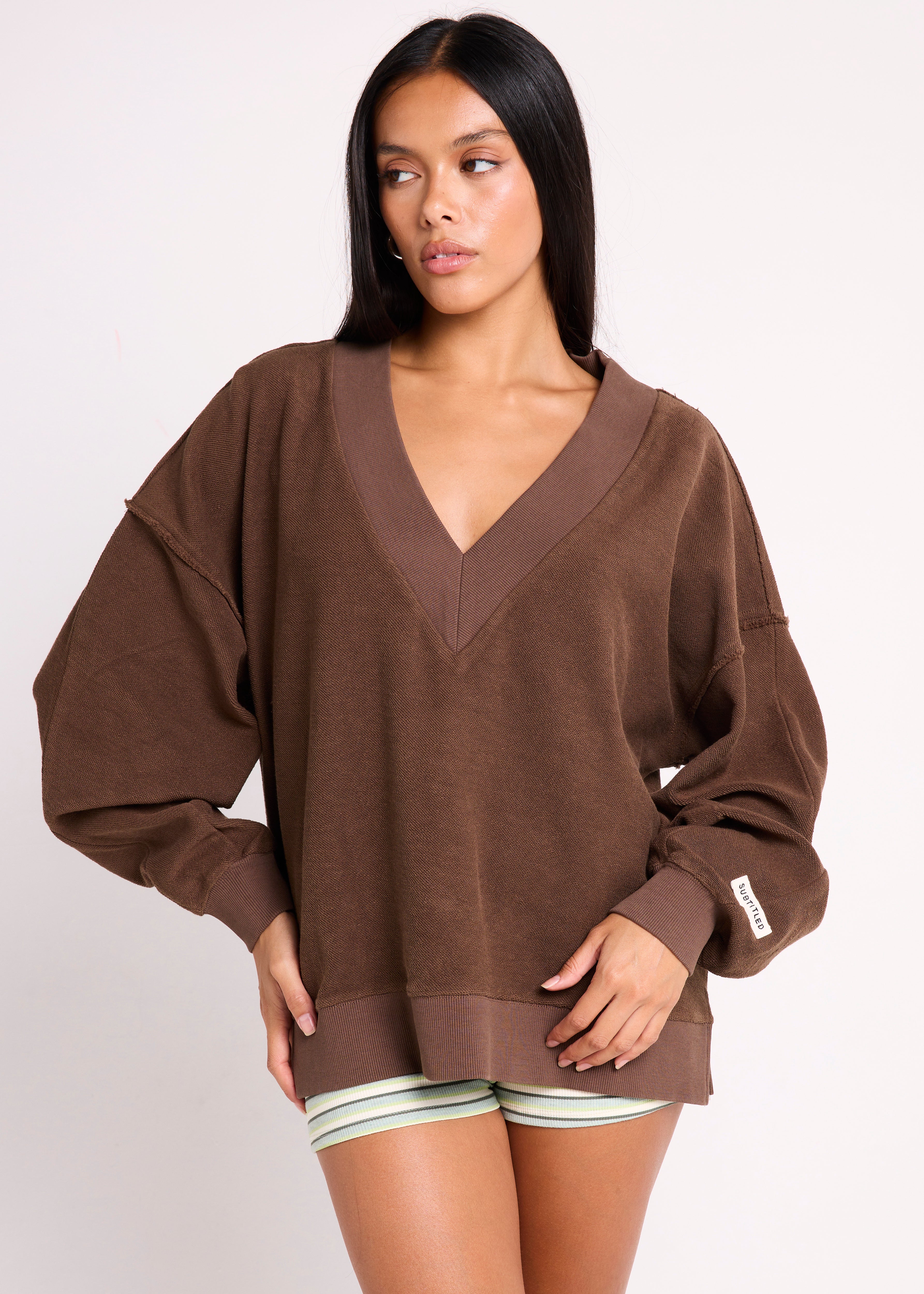 Parsons V Neck Sweater - Image 3
