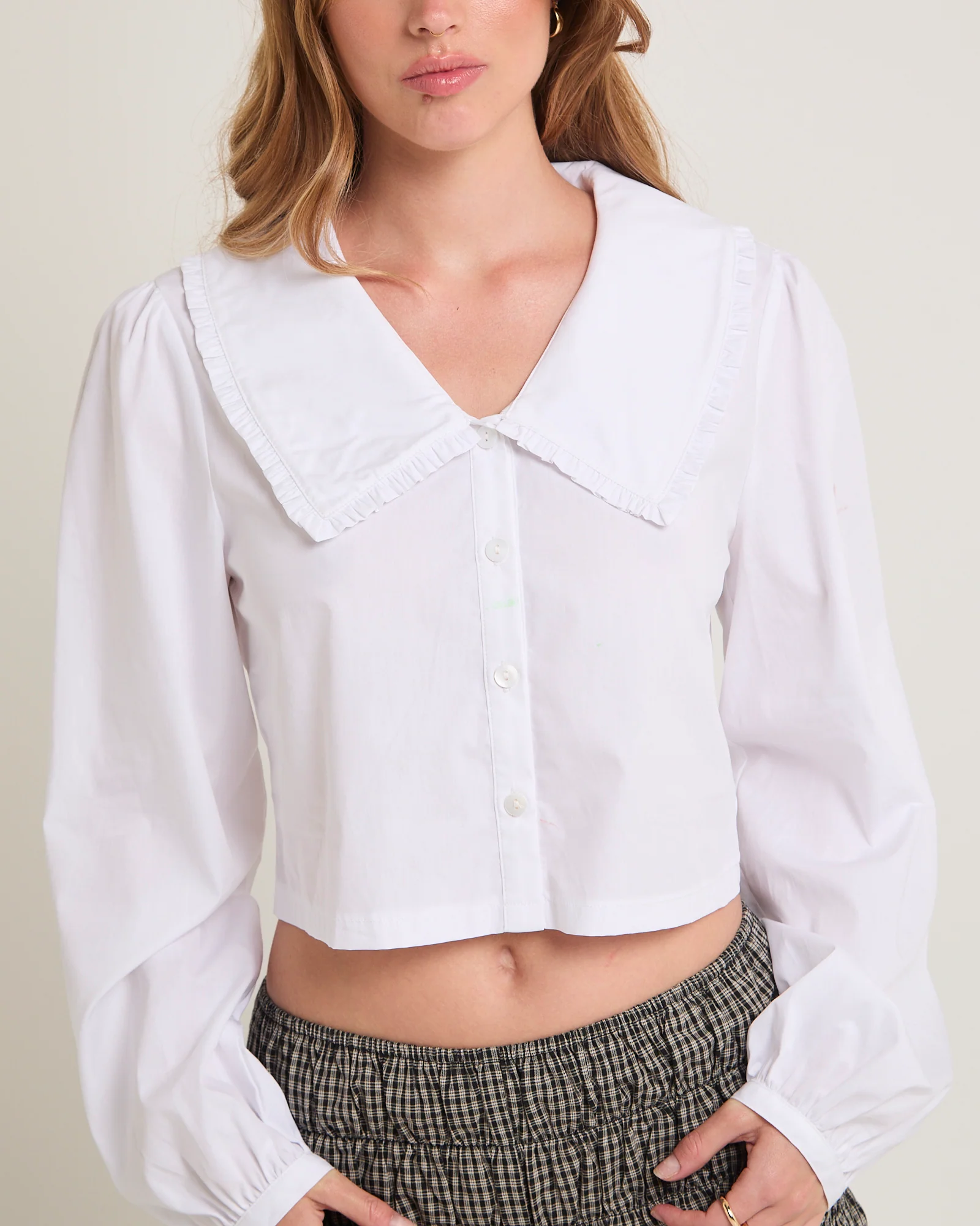 Penny Collar Crisp Shirt - Image 5