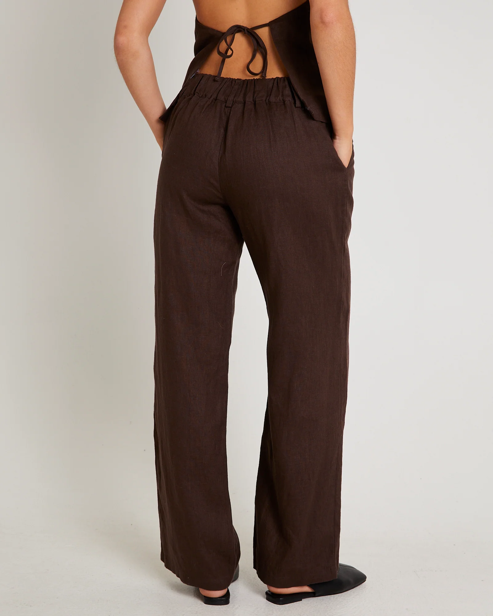 Peta Linen Pants - Image 4