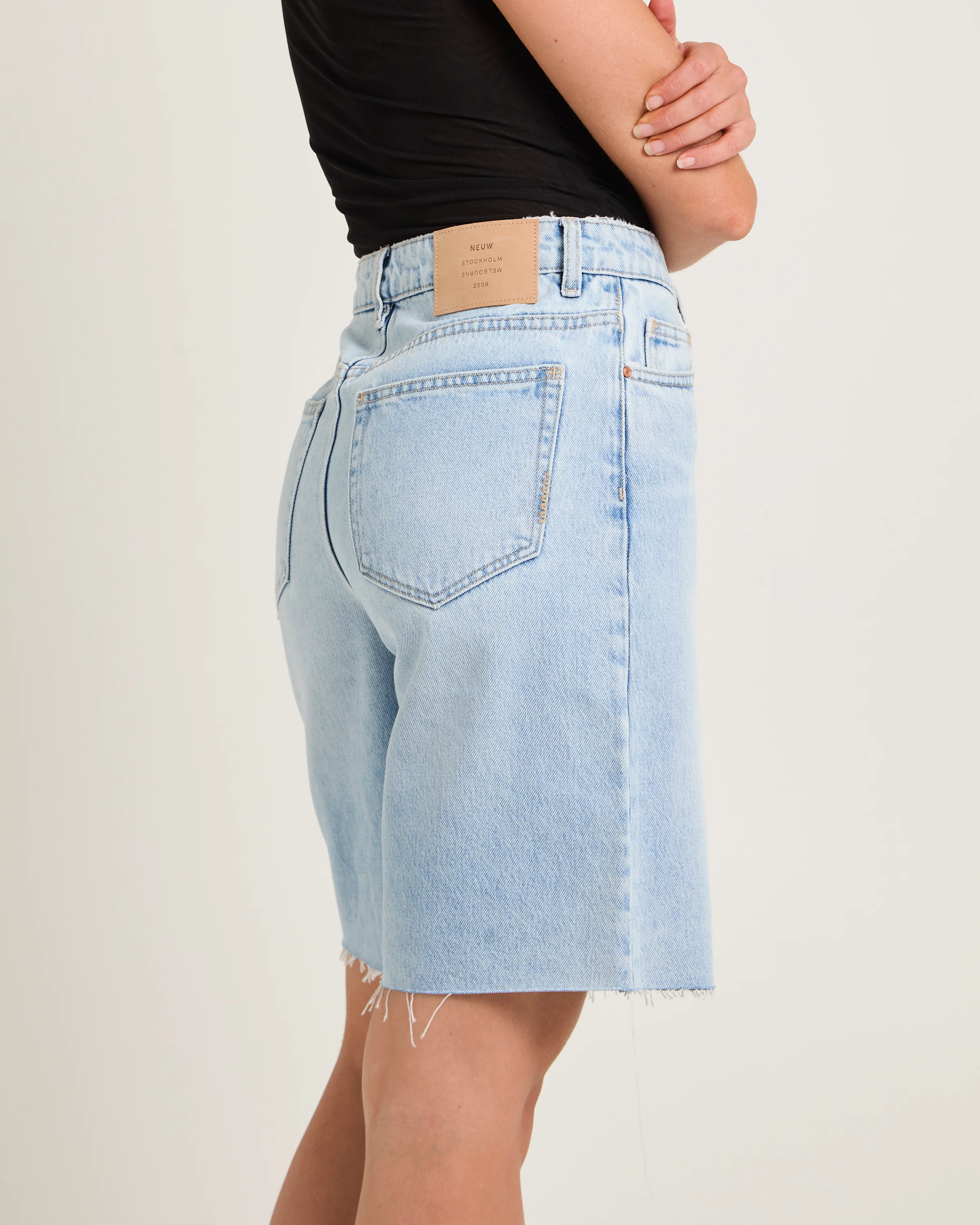Phoebe Denim Shorts Jetlag - Image 2