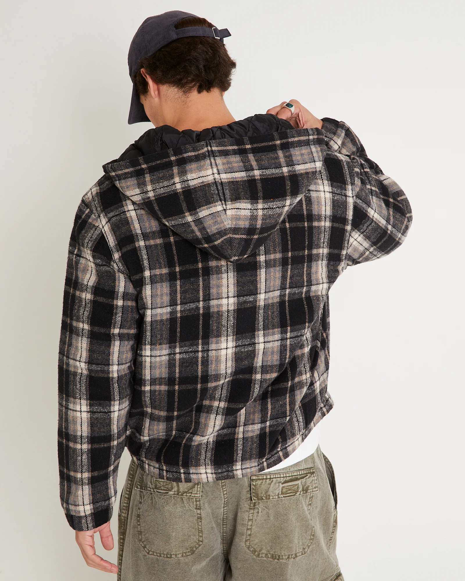 Phoenix Plaid Wool Work Jacket - Image 2