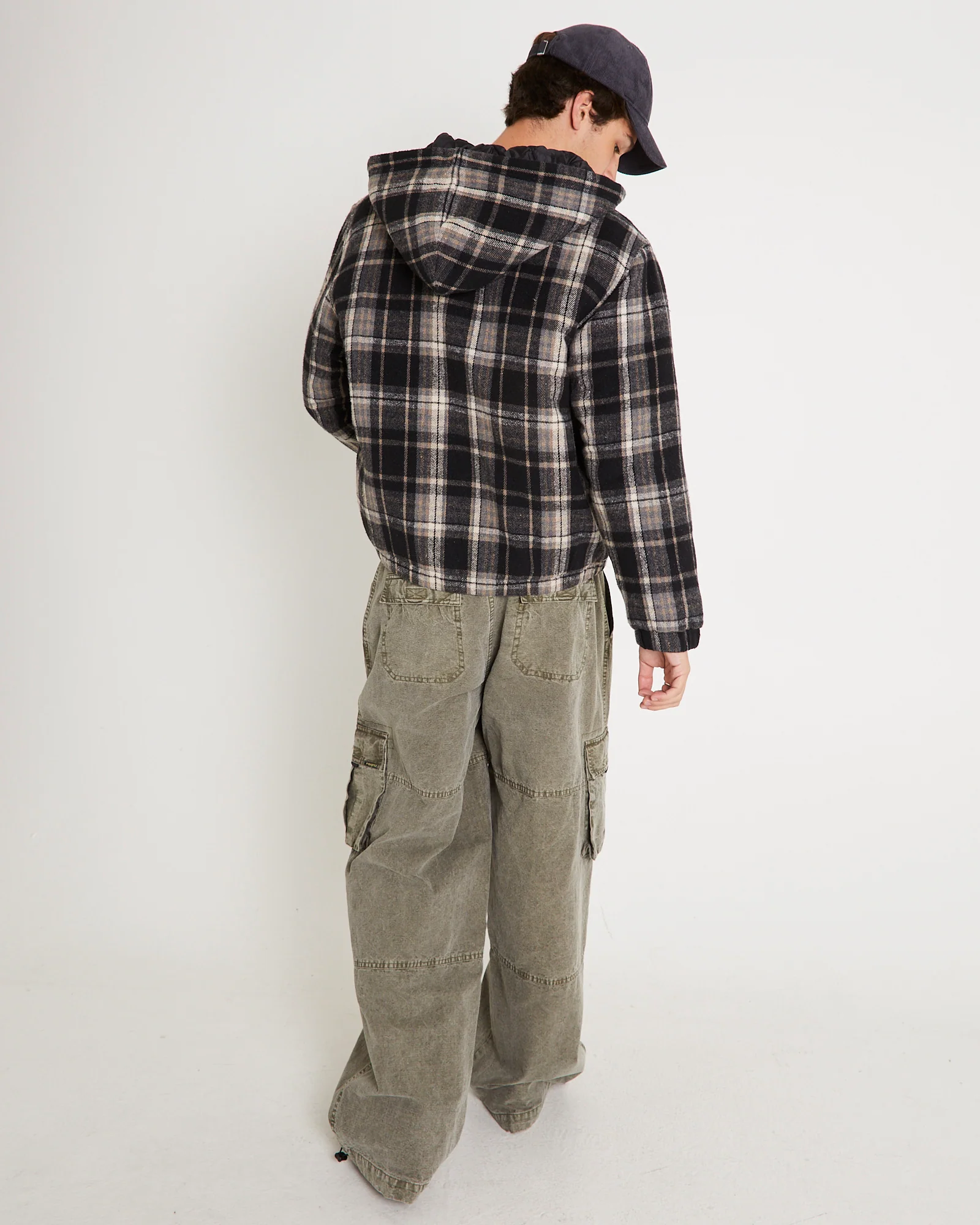 Phoenix Plaid Wool Work Jacket - Image 4