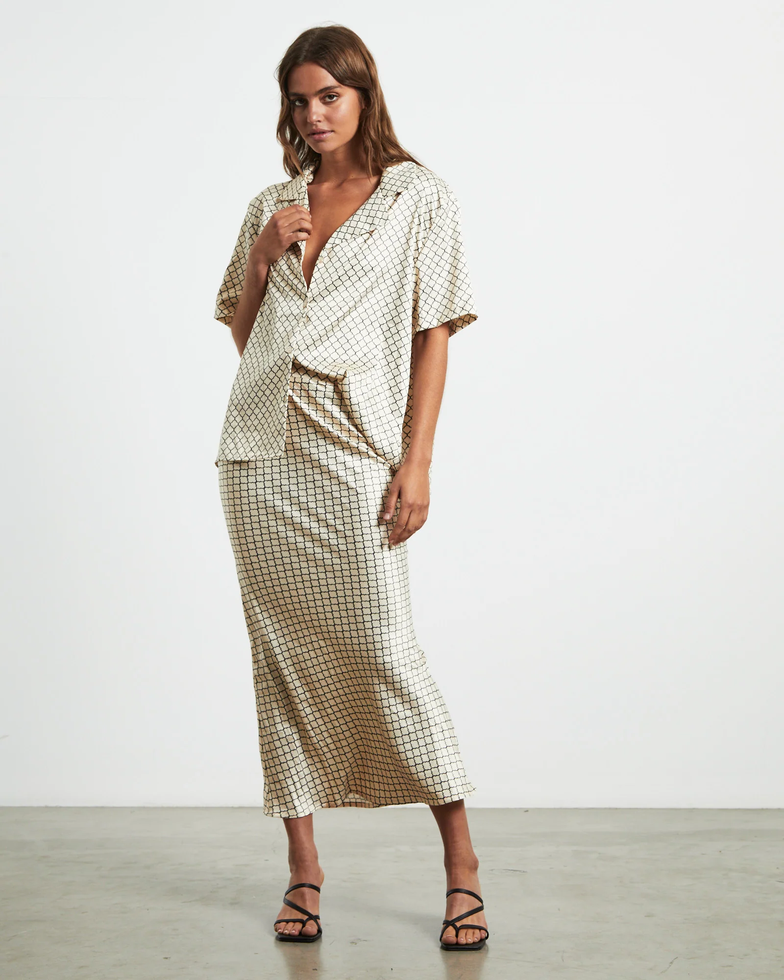 Phoenix Skirt Geo Print - Image 4