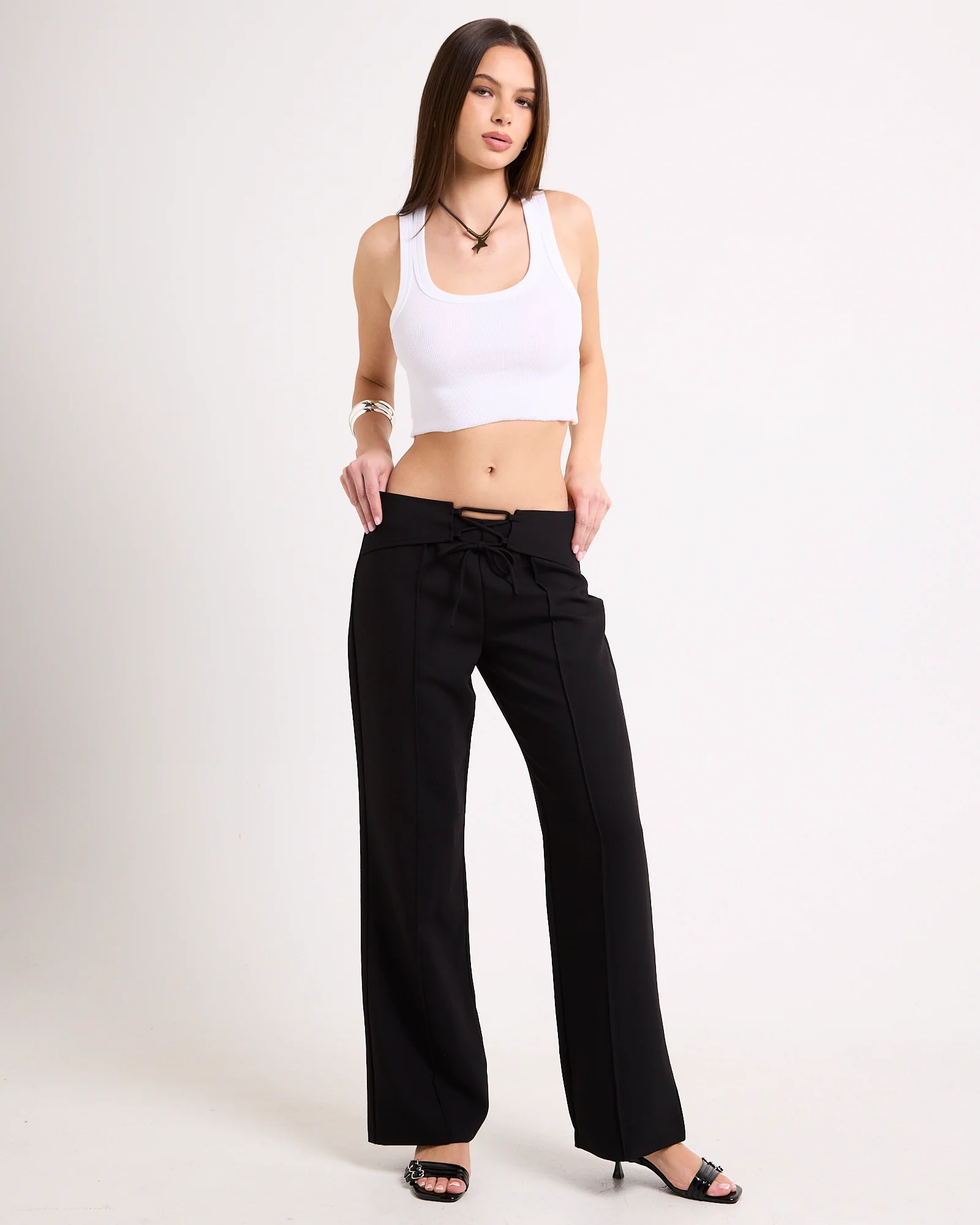 Piper Lace Up Pants - Image 4