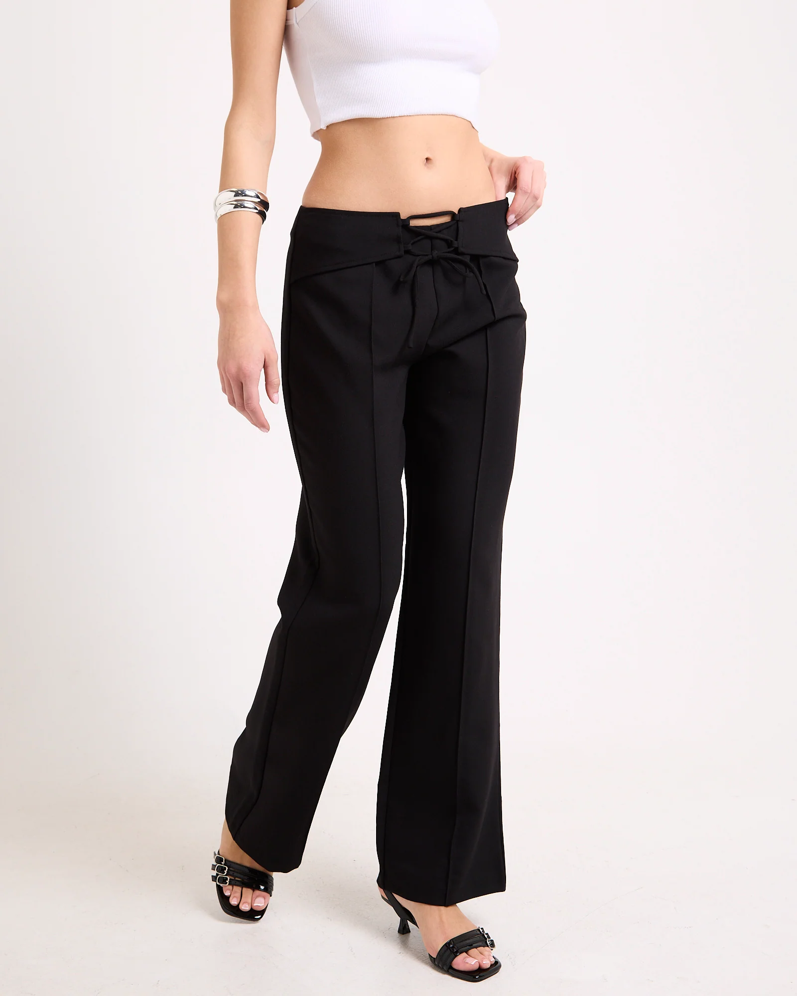 Piper Lace Up Pants - Image 5