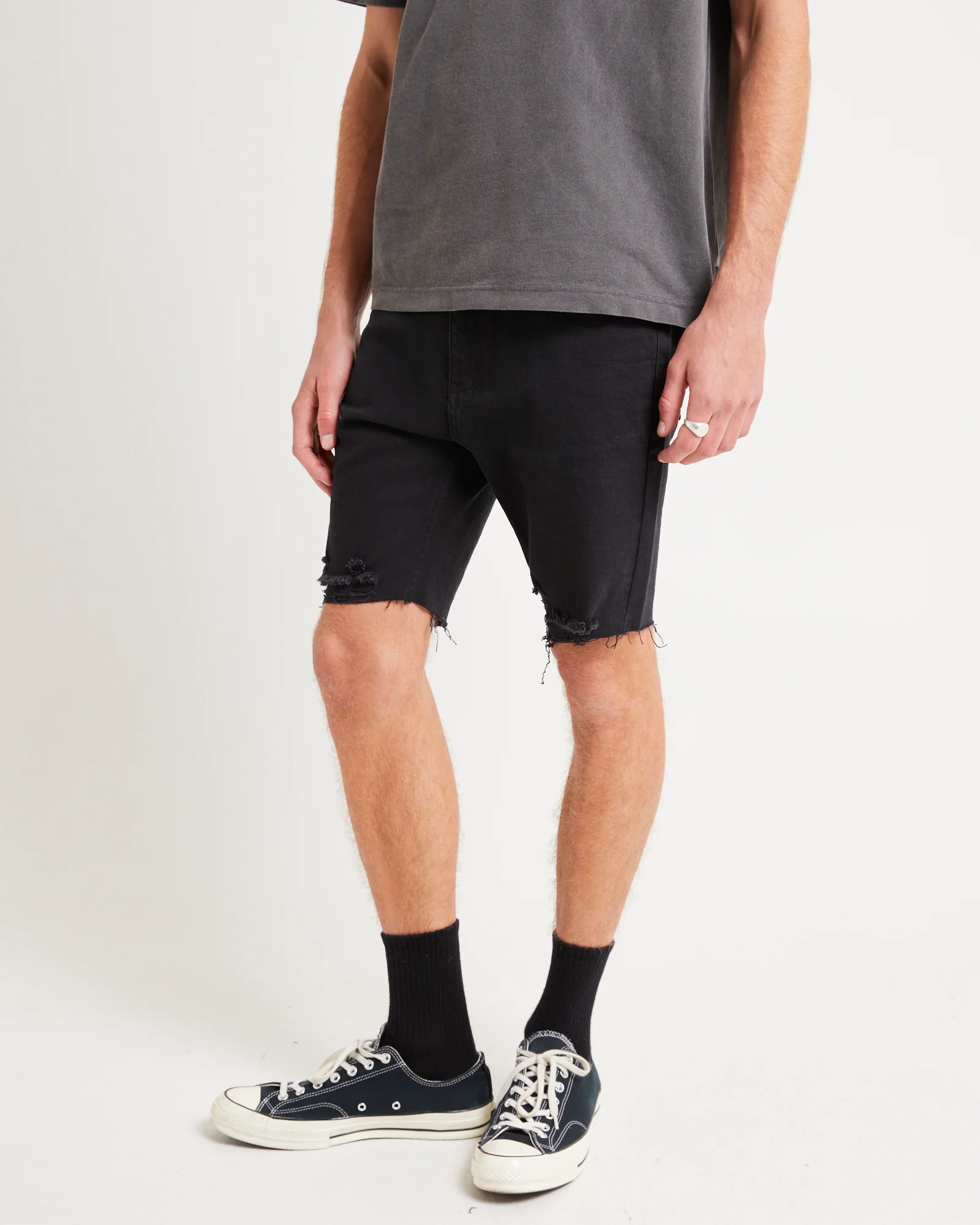 Pistol Denim Shorts - Image 3