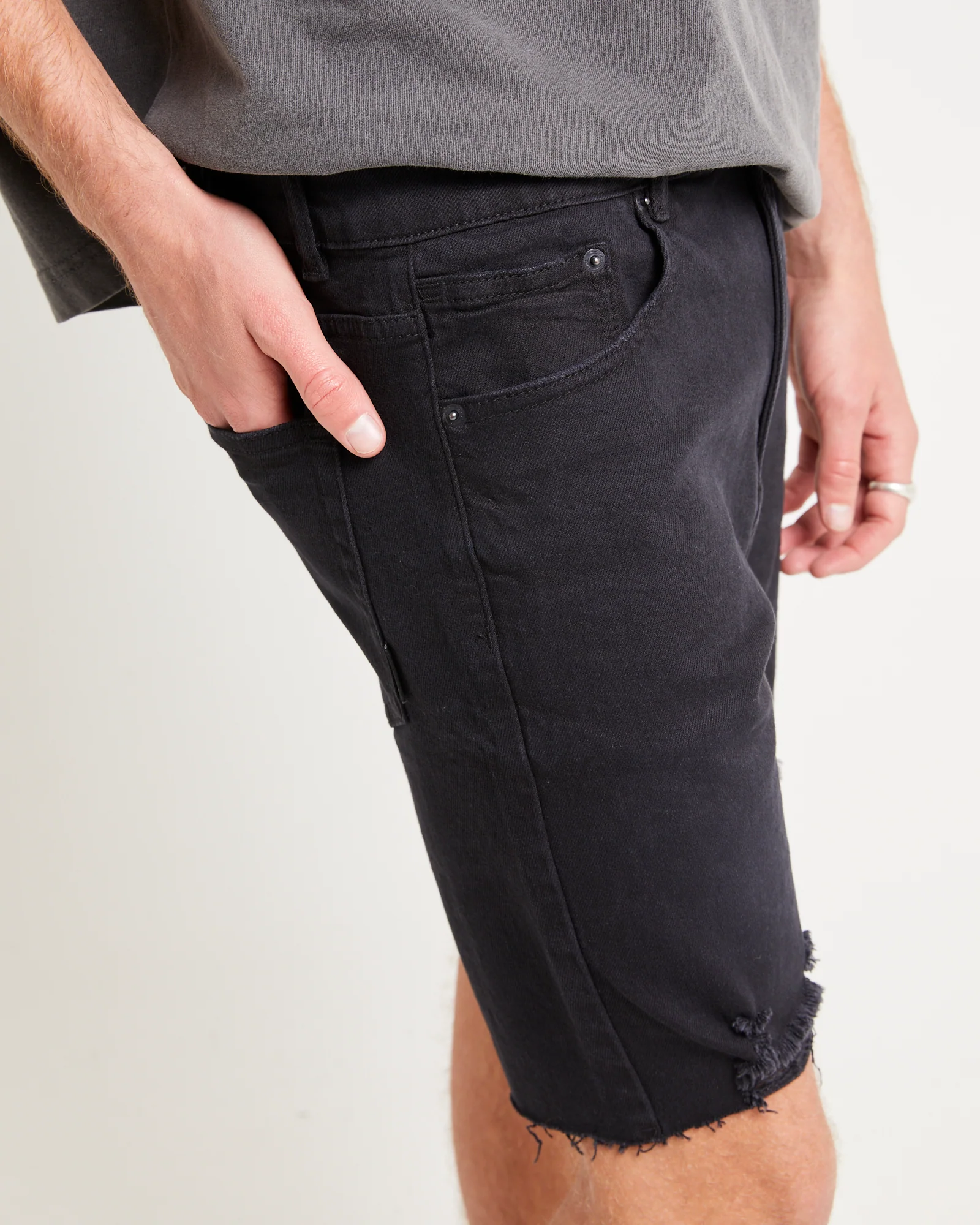 Pistol Denim Shorts - Image 5