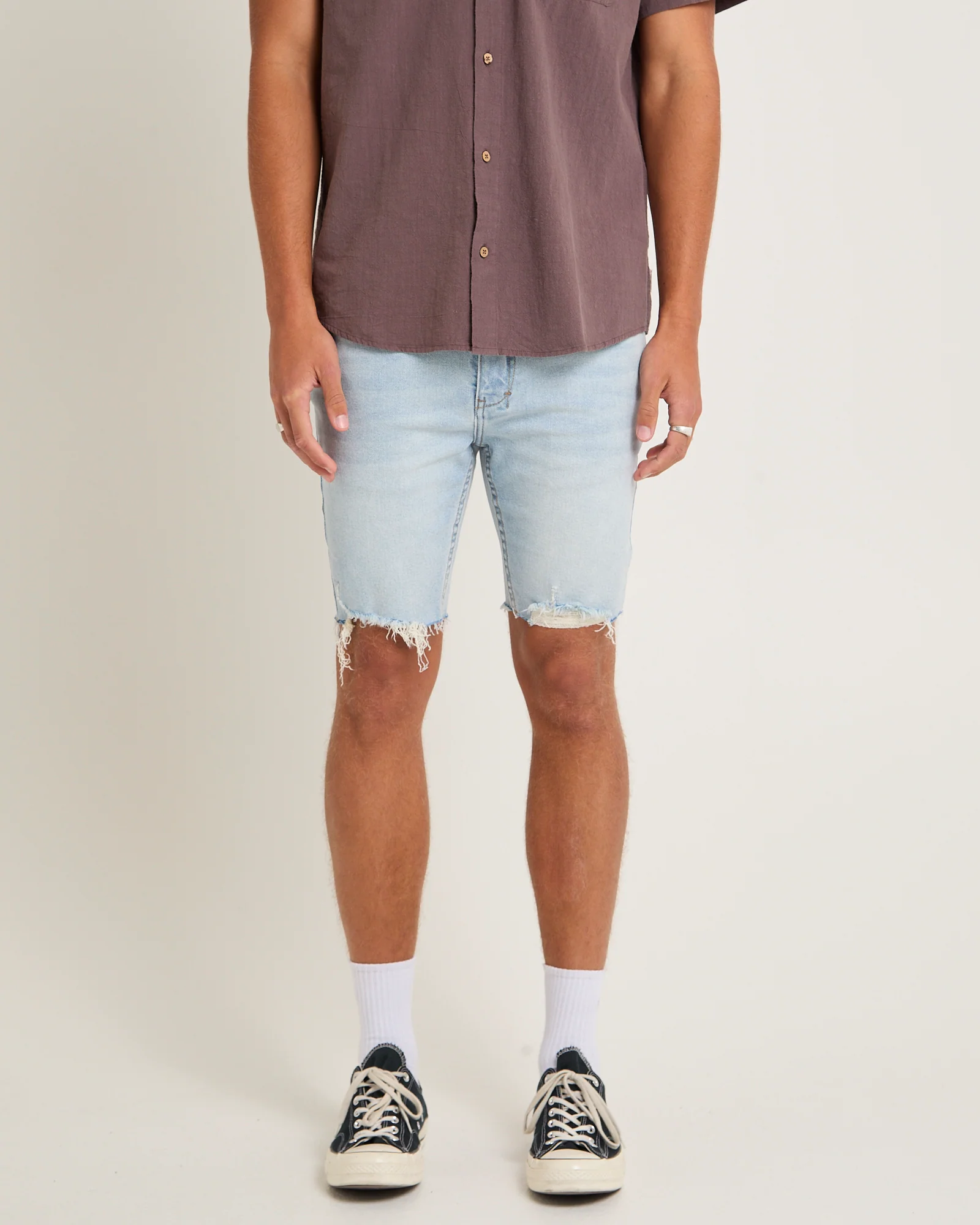 Pistol Denim Shorts - Image 4