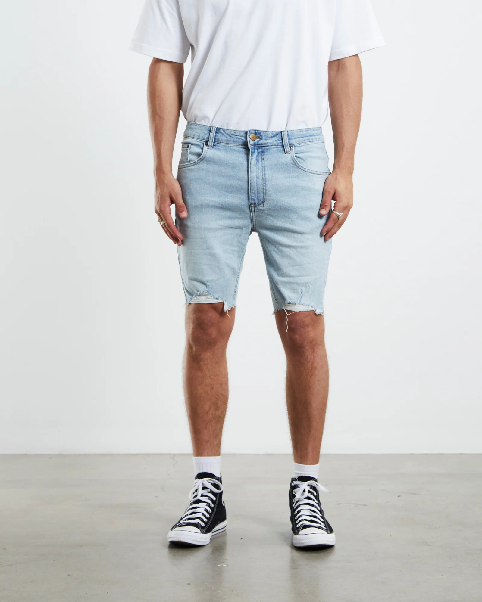 Pistol Denim Shorts Break - Image 5