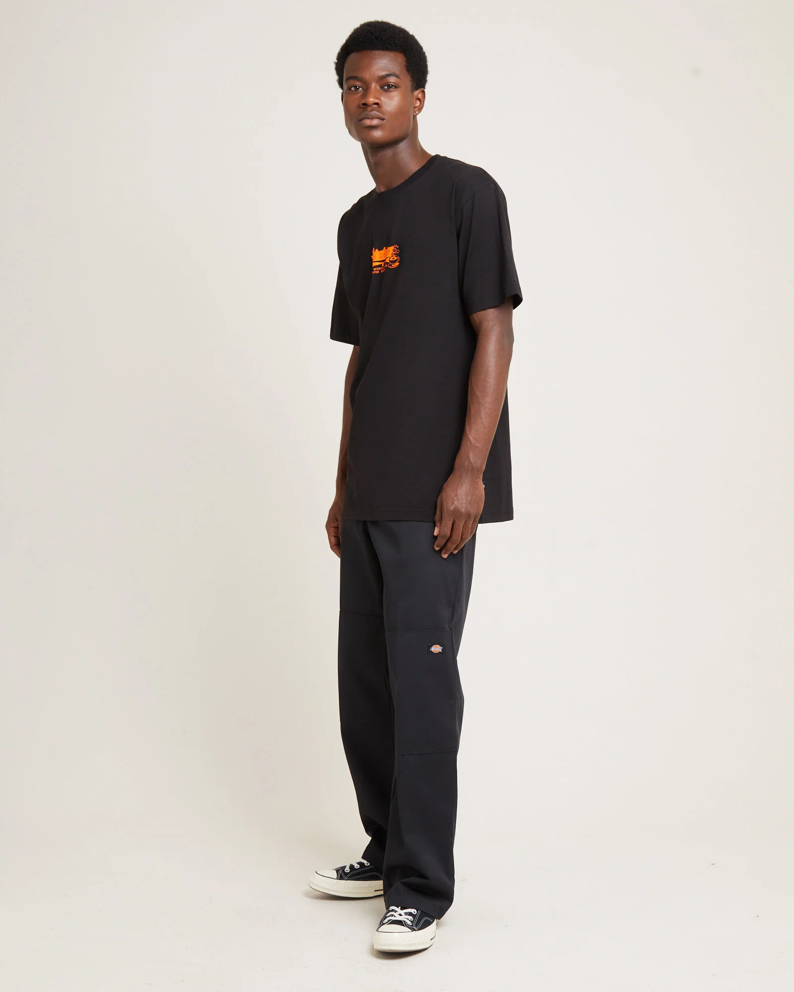 Pitstop 330 Short Sleeve T-Shirt Black - Image 4