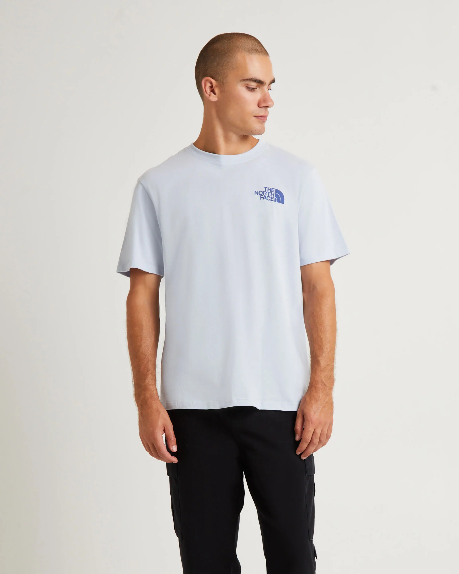 Places We Love Short Sleeve T-Shirt Dusty Periwinkle Grey - Image 2