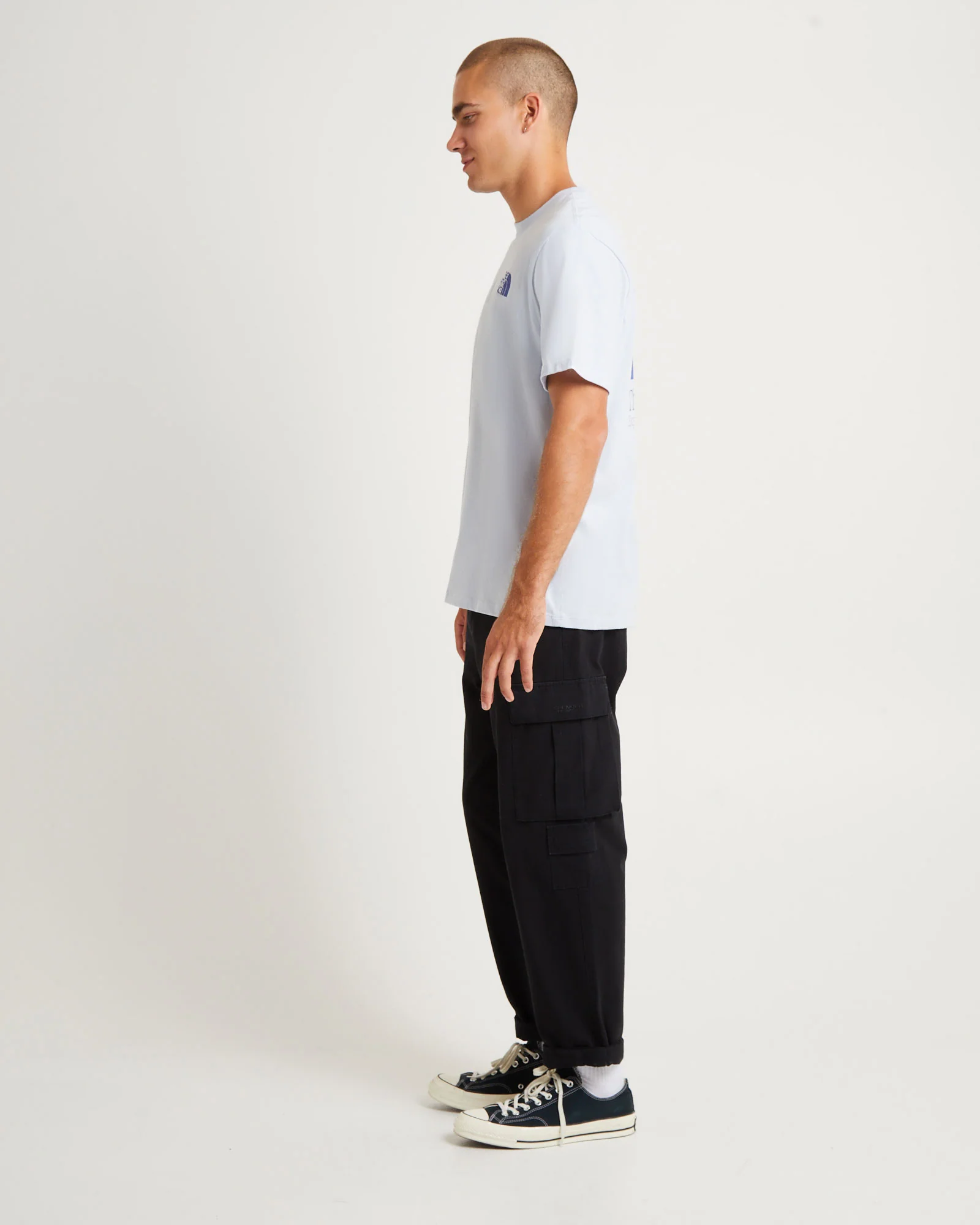 Places We Love Short Sleeve T-Shirt Dusty Periwinkle Grey - Image 4