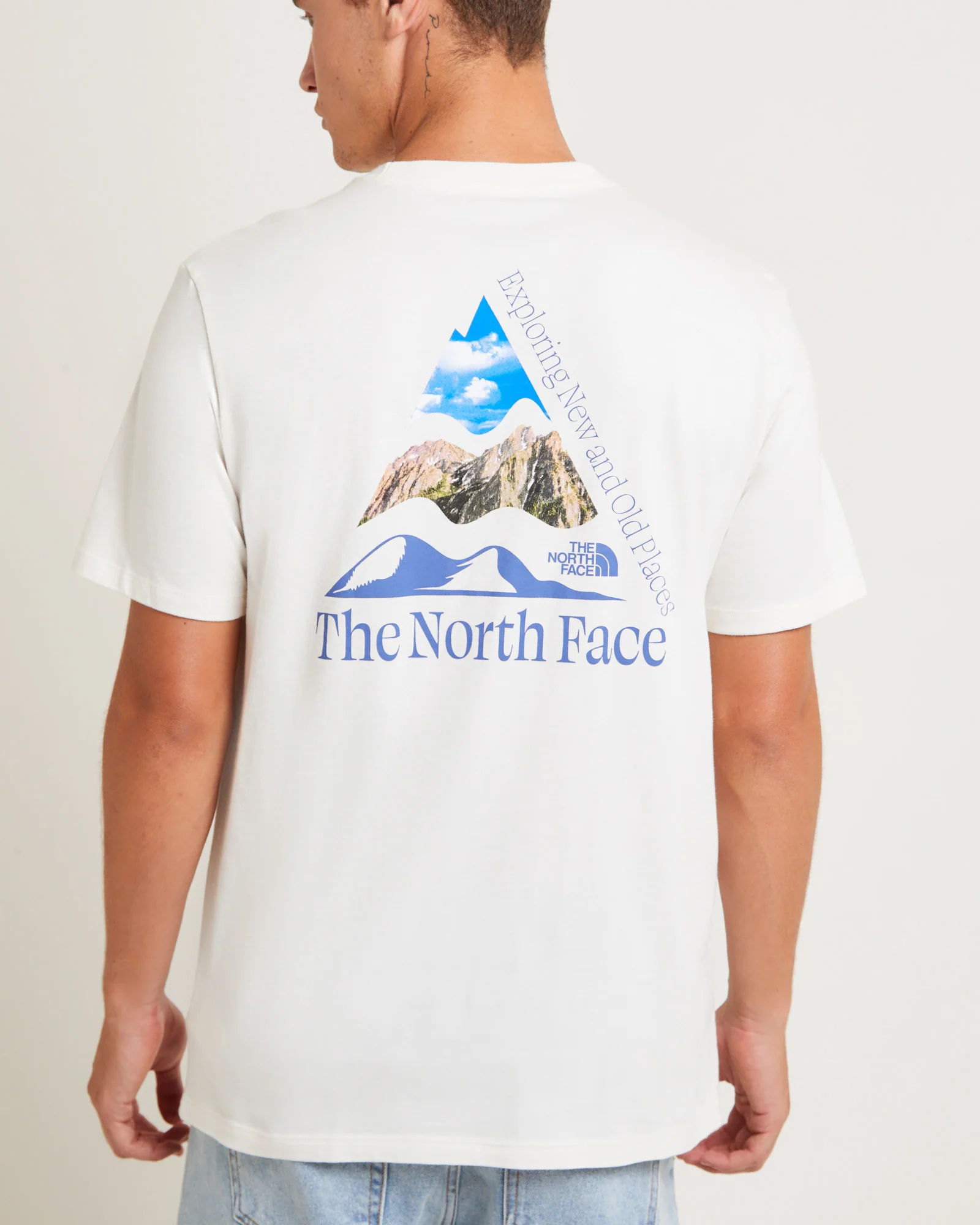 Places We Love Short Sleeve T-Shirt in Blue - Image 5