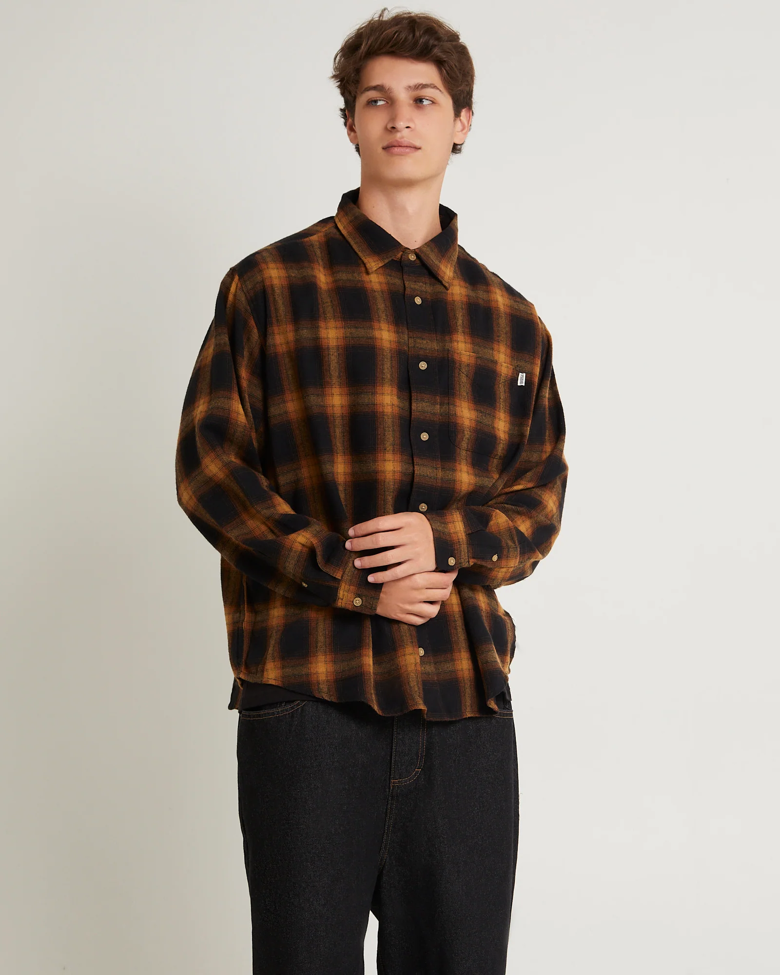 Plaid Classic Long Sleeve Shirt - Image 5